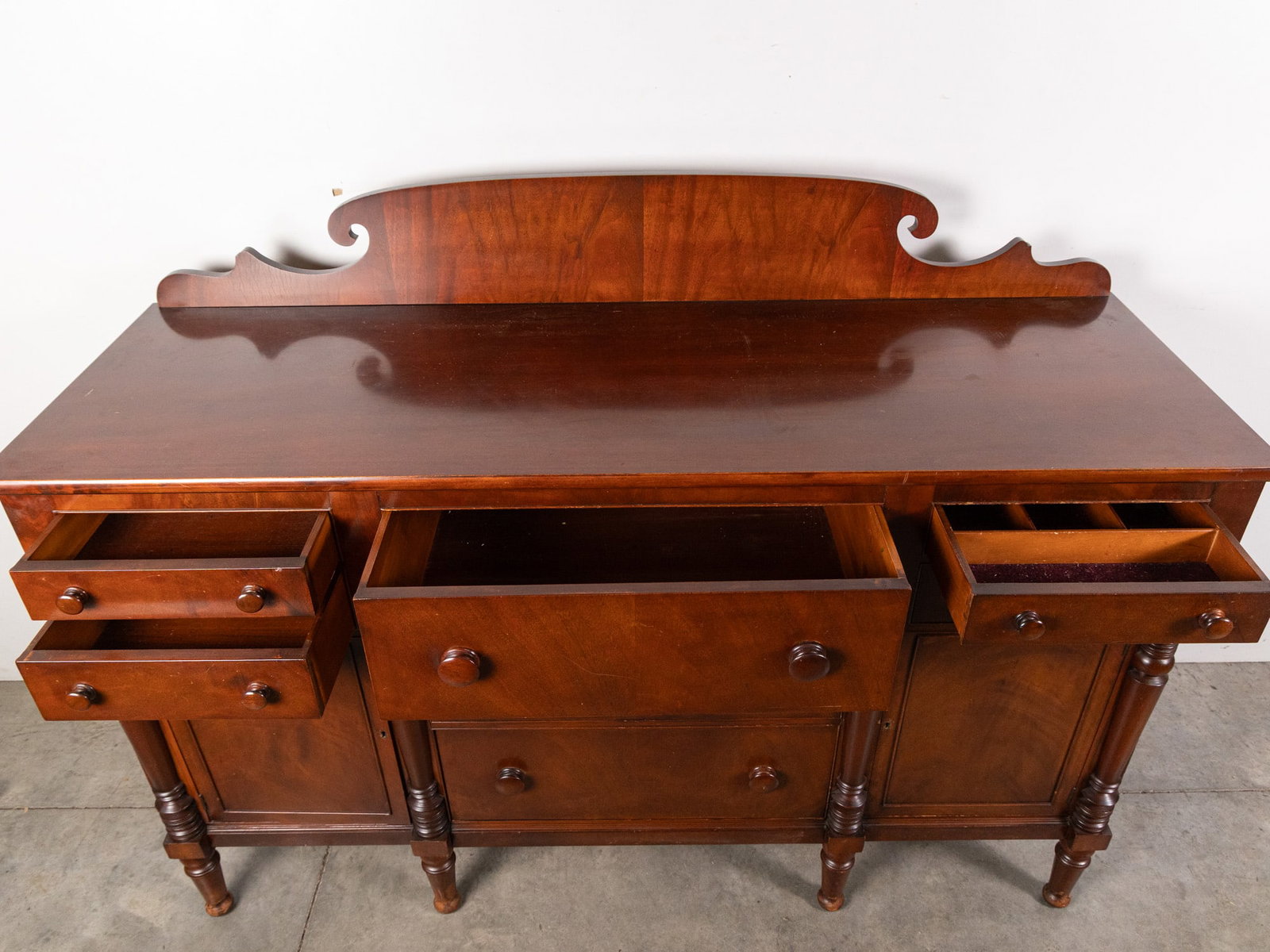 Vintage Drexel American Empire Style Sideboard - 5