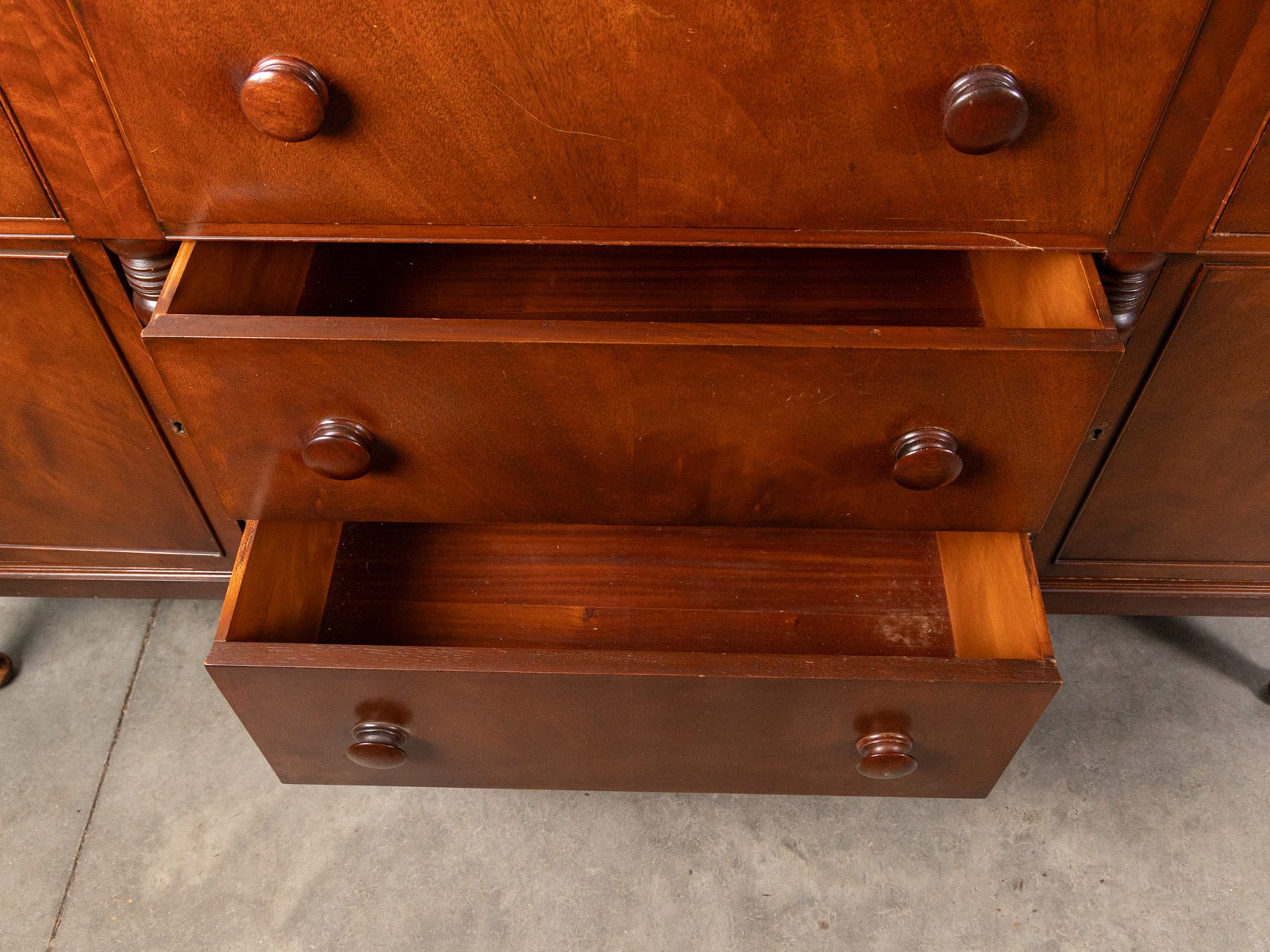 Vintage Drexel American Empire Style Sideboard - 8