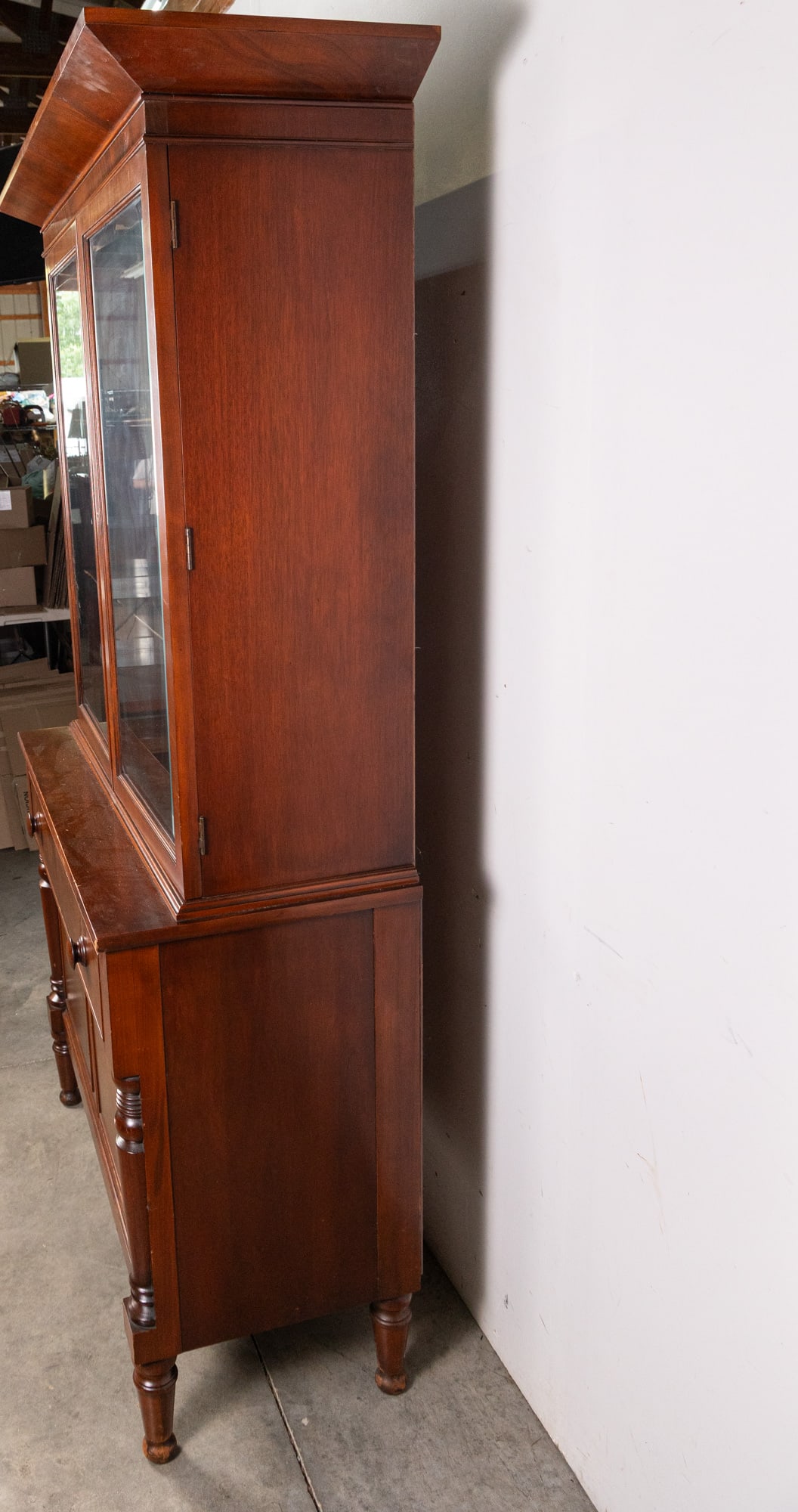 Vintage Drexel American Empire Style China Cabinet - 5