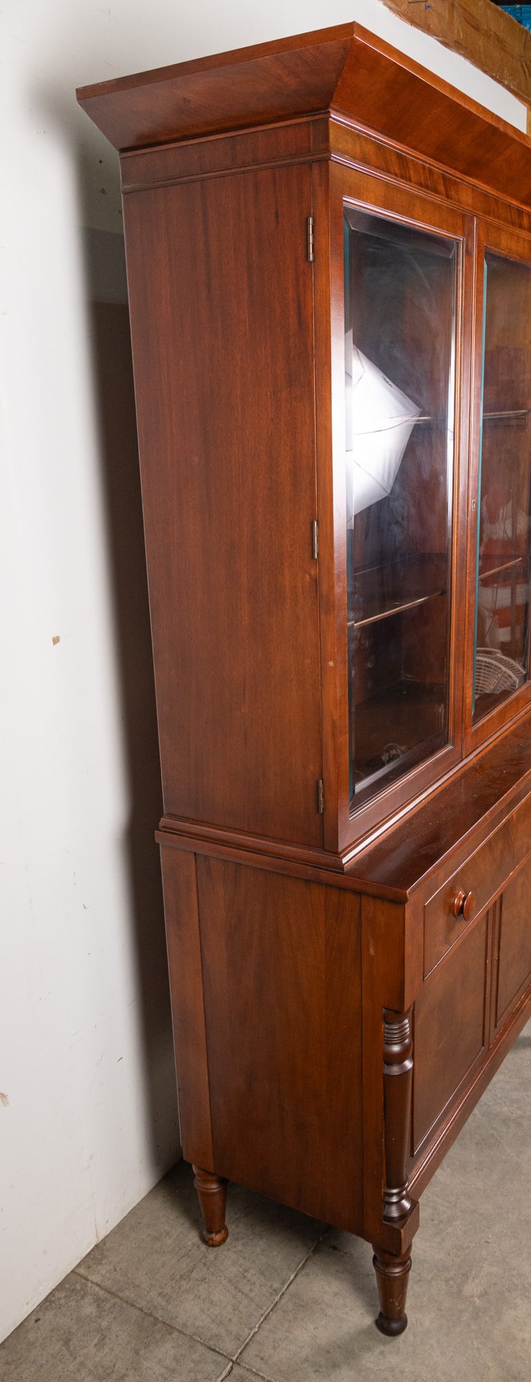 Vintage Drexel American Empire Style China Cabinet - 6
