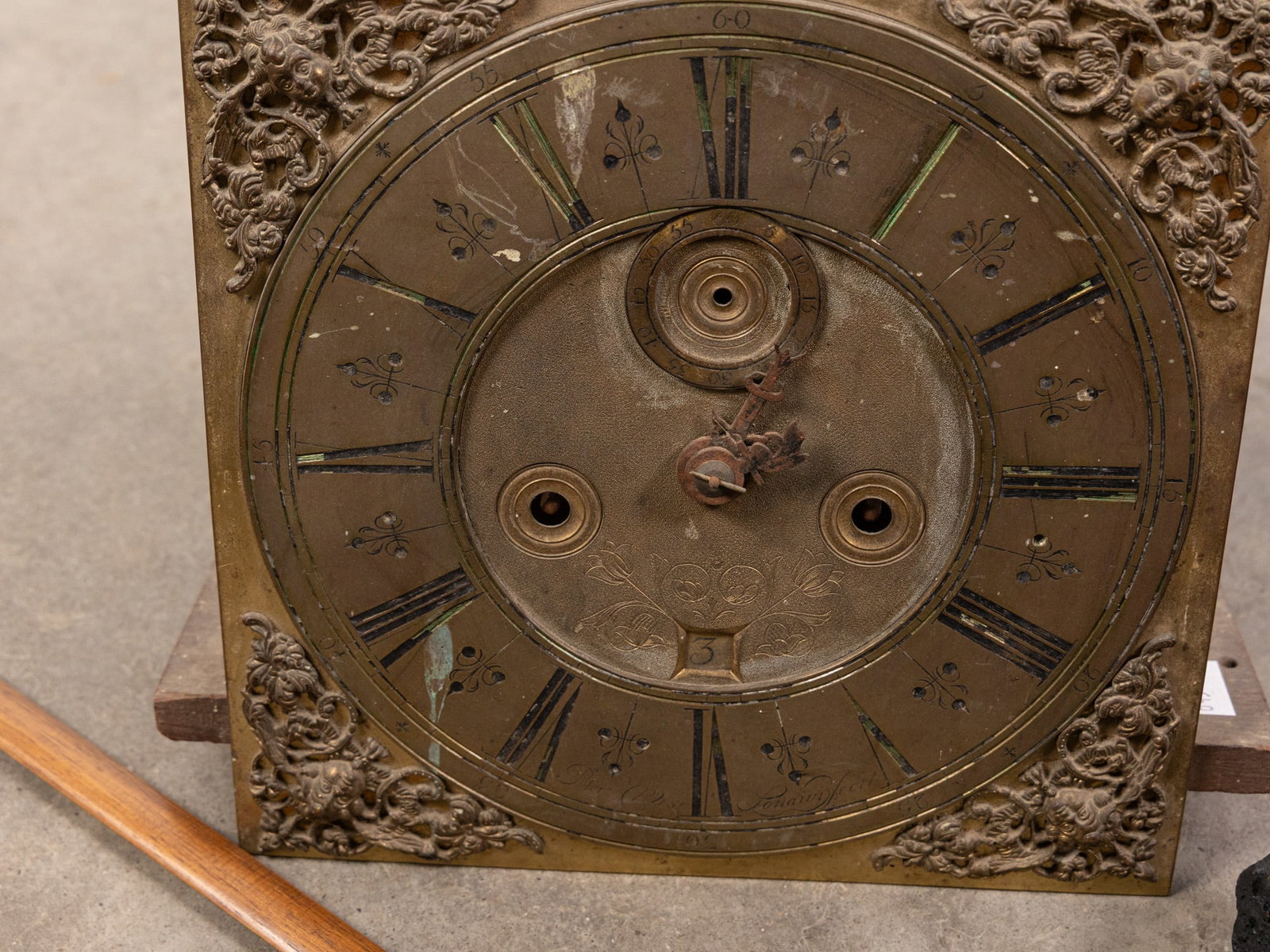 Peter Wise, London, England, 18th Century Tall Clock Movement - 4