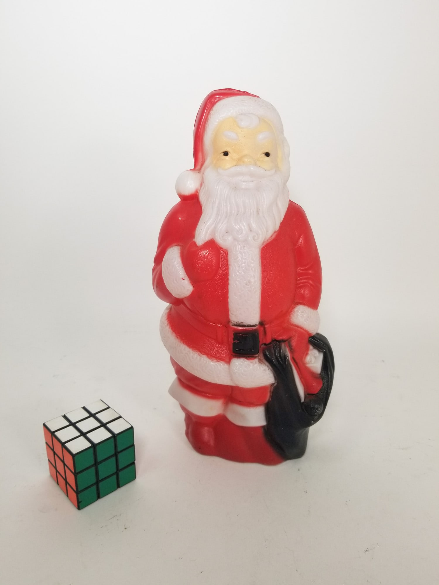 Vintage Snowman Miniature Blow Mold - 2