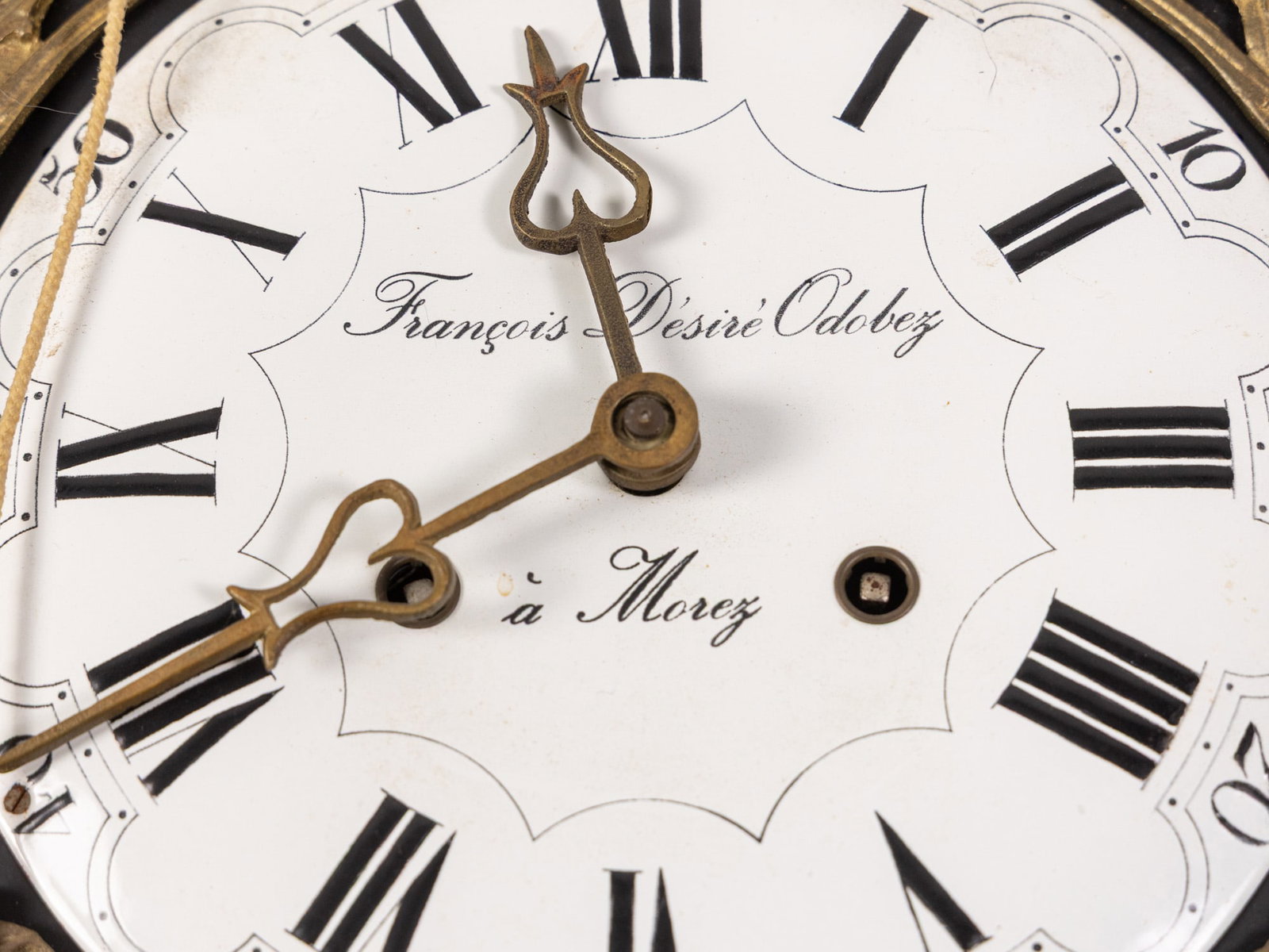 François Désiré Odobez 19th Century Clock Movement - 4