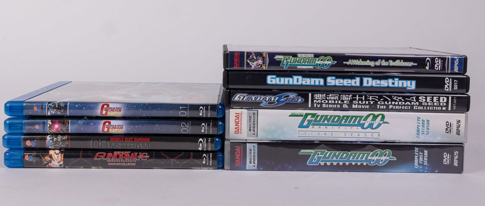 Assortment of Mobile Suit Gundam DVDs (1 of 4)