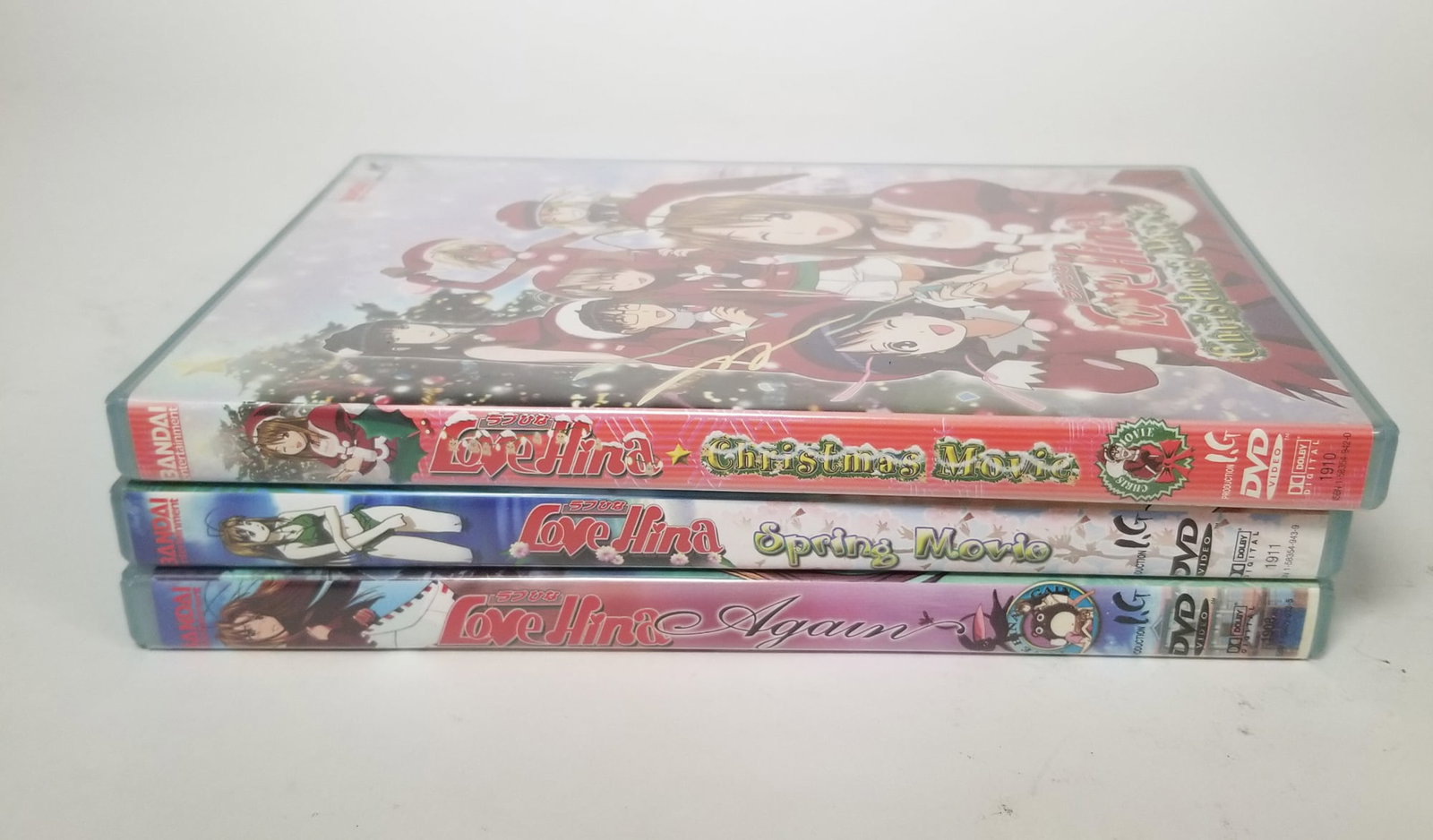 Assortment of Love Hina DVDs - 3