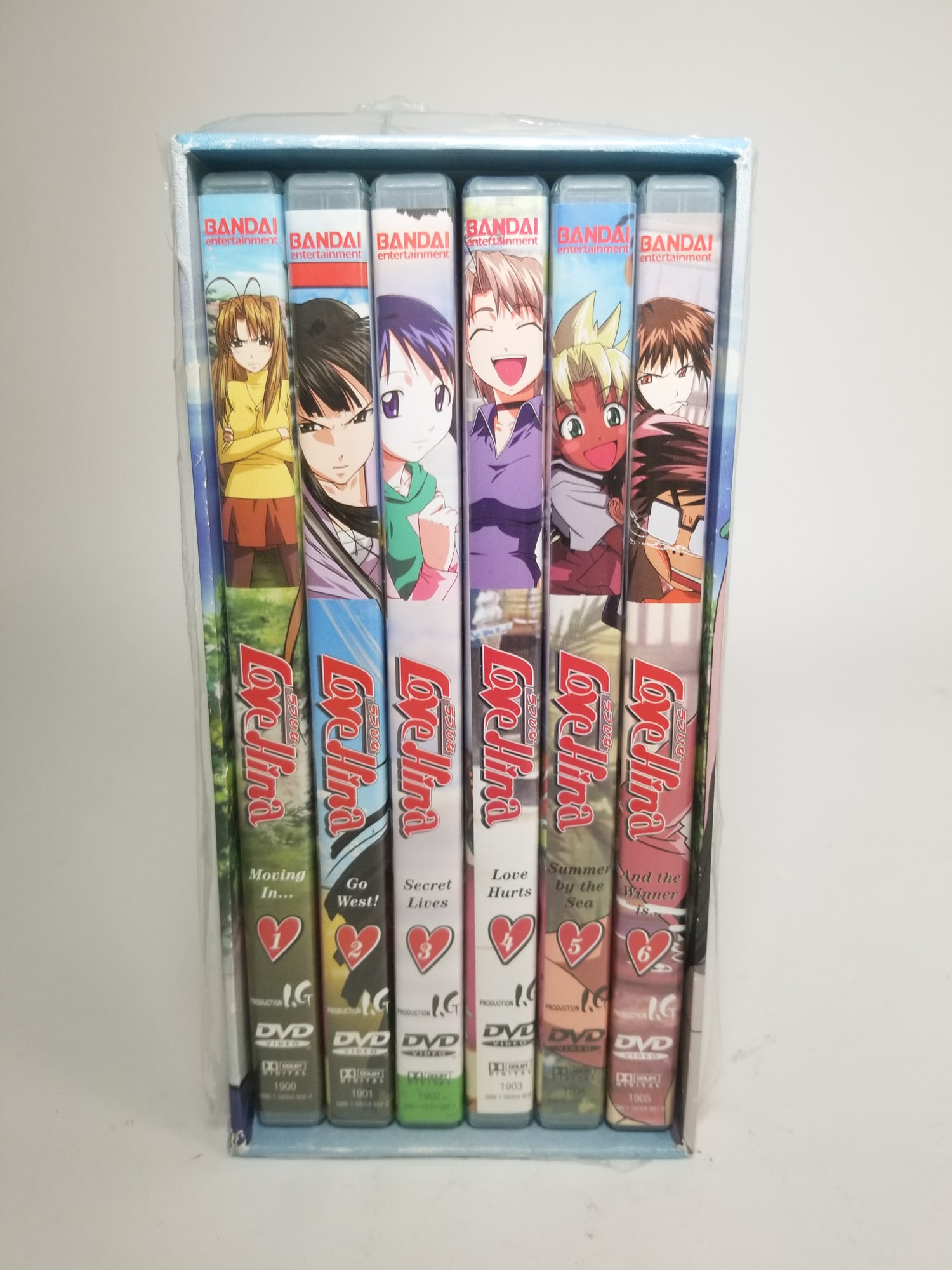Assortment of Love Hina DVDs - 4