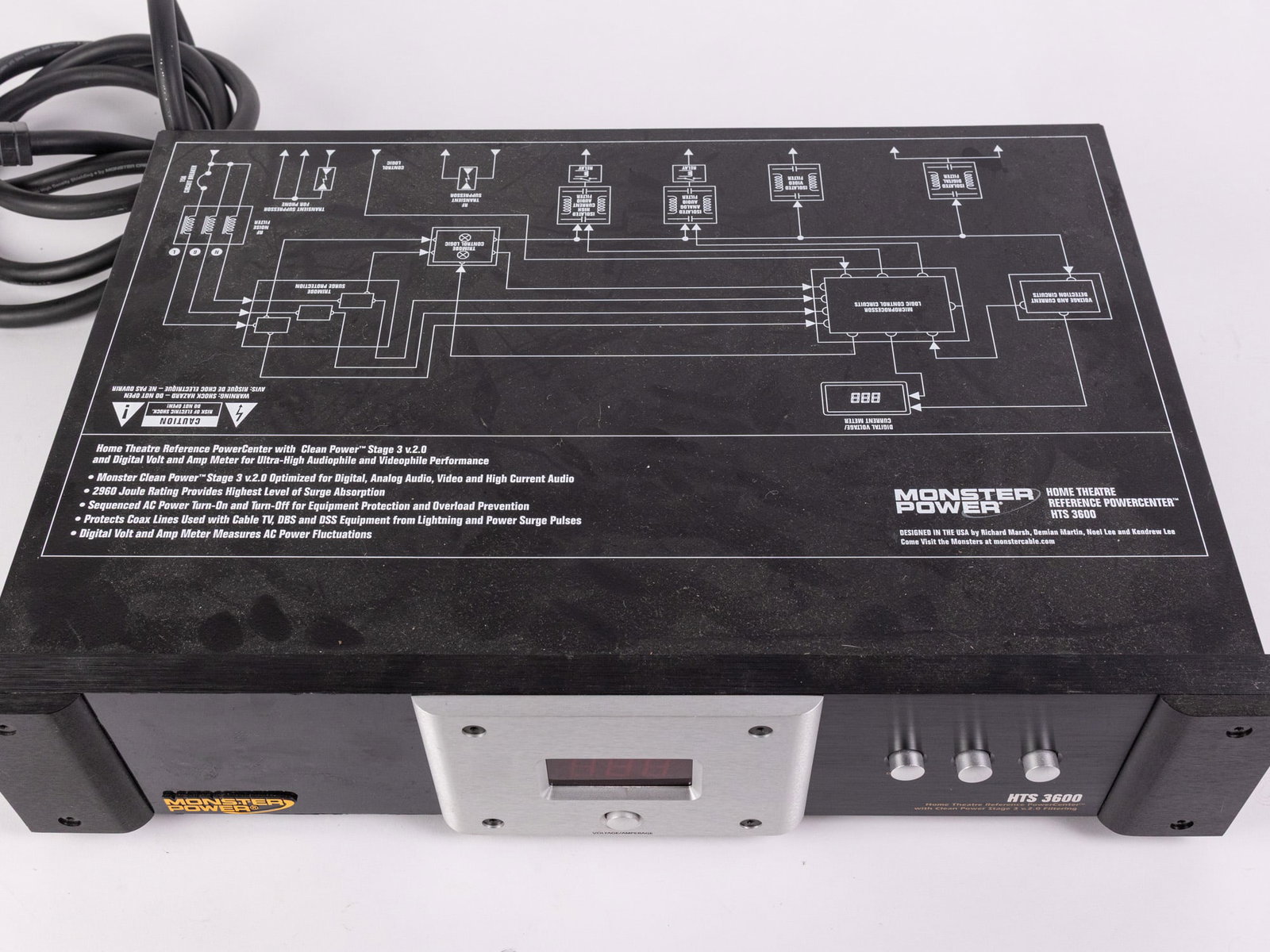 Monster Power HTS 3600 Home Theatre Reference PowerCenter - 5