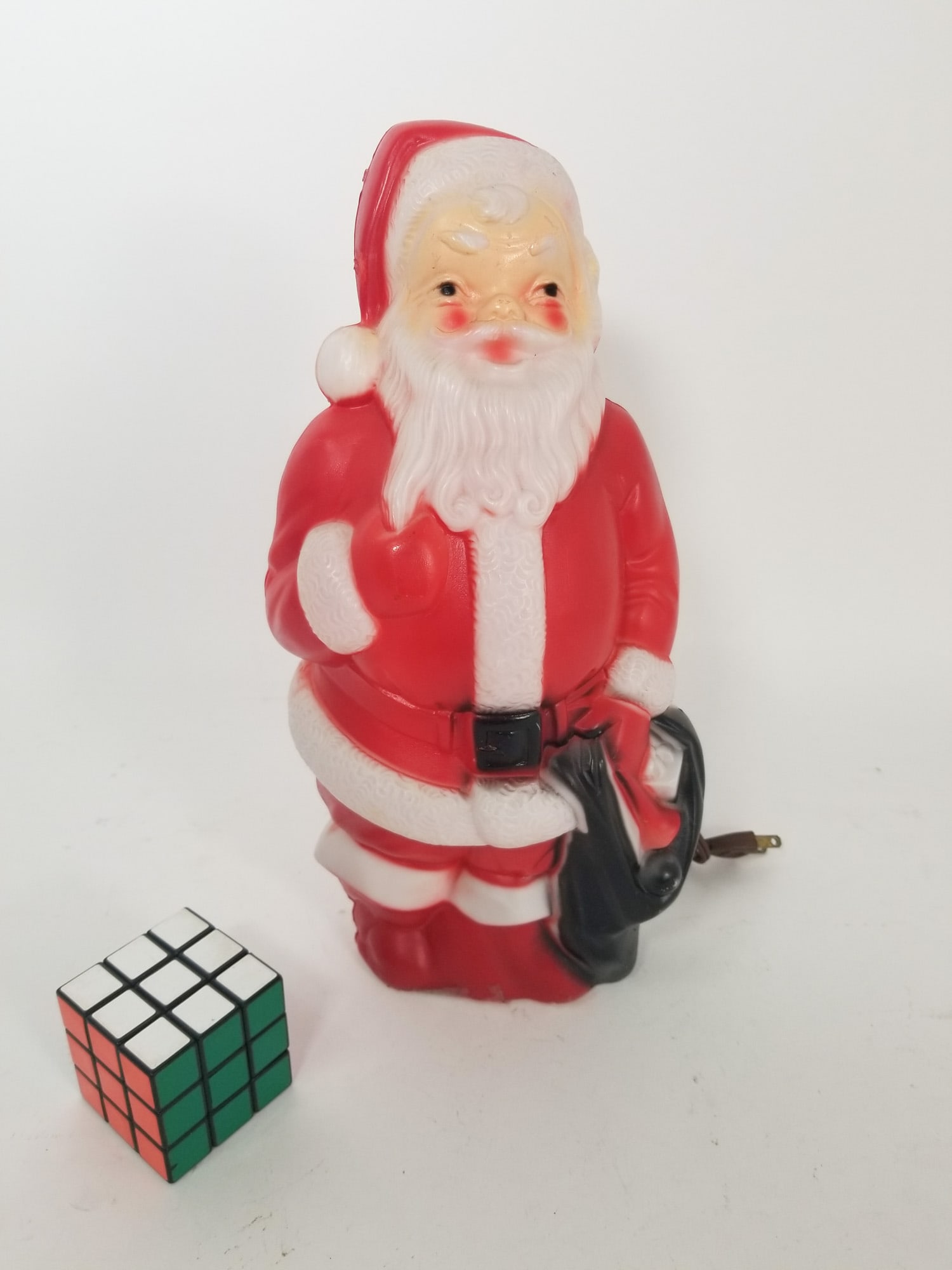 Vintage Santa Claus Miniature Blow Mold - 2