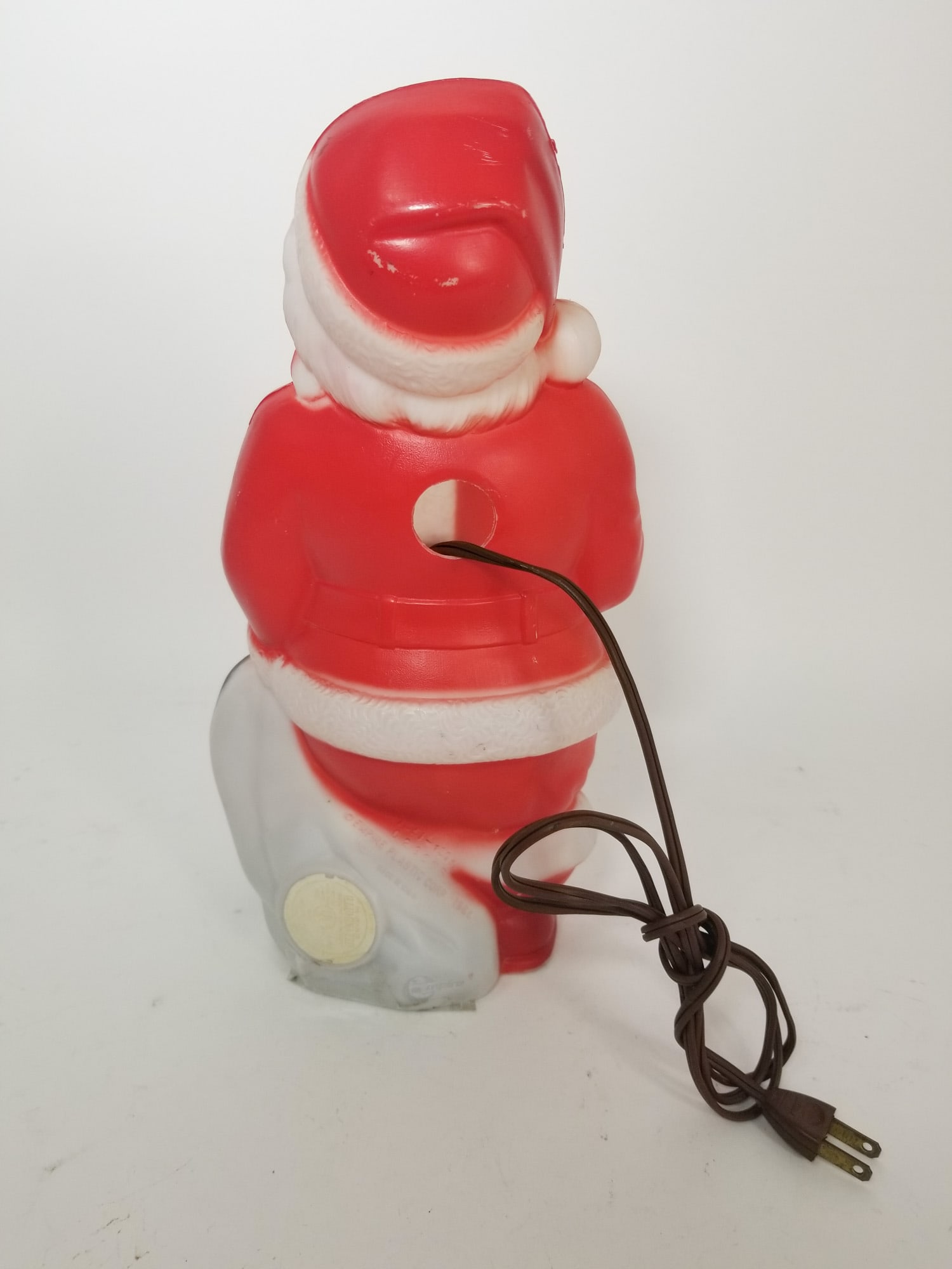 Vintage Santa Claus Miniature Blow Mold - 3