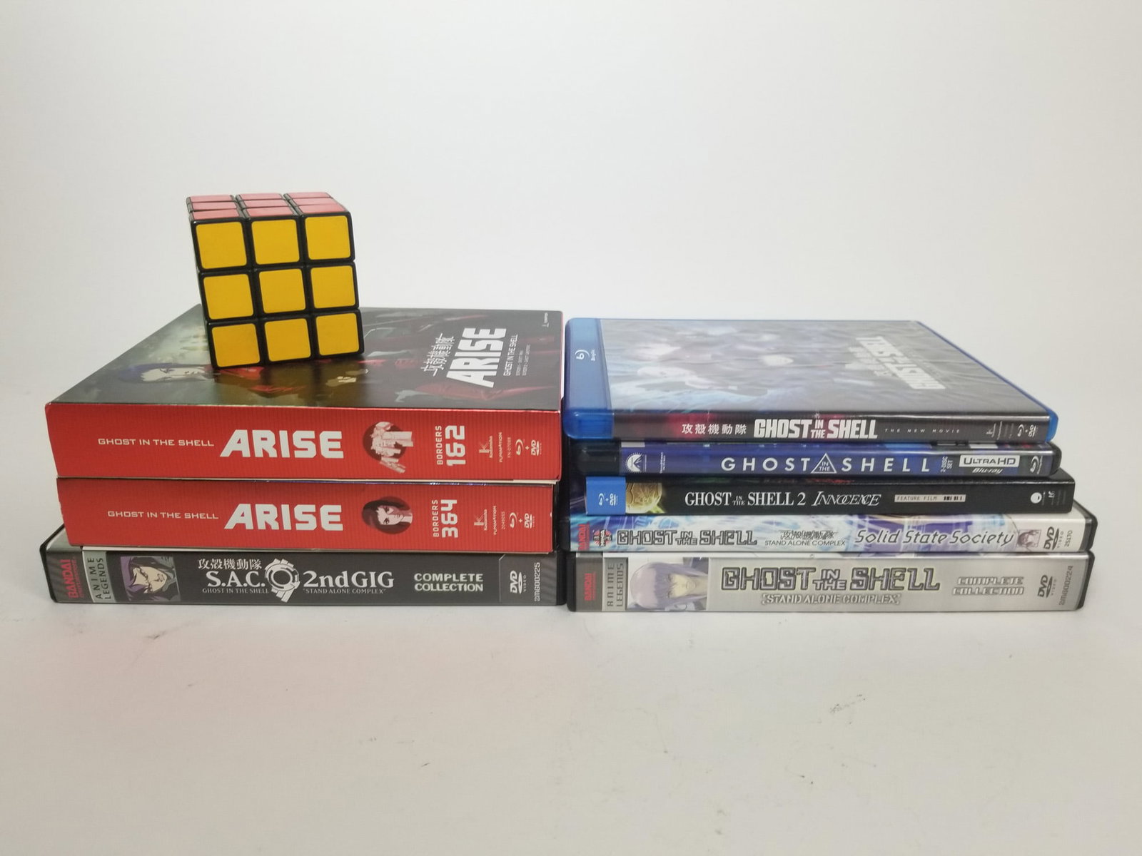 Assortment of Ghost in the Shell DVDs - 2