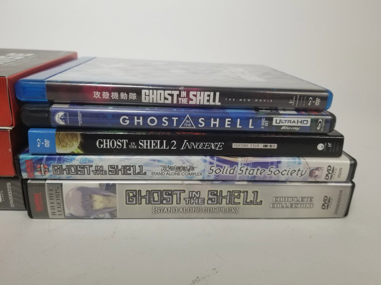Assortment of Ghost in the Shell DVDs - 4