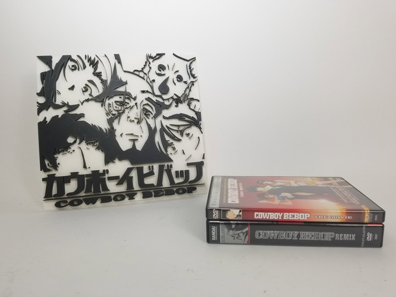 Cowboy Bebop Complete Collection and Movie: Cowboy Bebop Complete Collection and Movie - 3D Printed Sign Size 7" x 12" x 12" Literature Brooks Auction – Online Auction Terms & Conditions Contact: (856) 694-2960 | info@brooks.auction READ