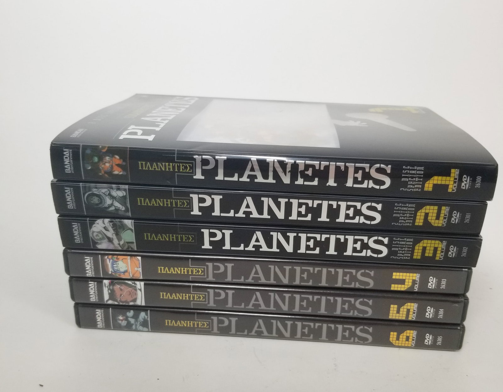 Planetes Volumes 1-6 DVDs: Planetes Volumes 1-6 DVDs Size 7" x 12" x 12" Literature Brooks Auction – Online Auction Terms & Conditions Contact: (856) 694-2960 | info@brooks.auction READ BEFORE YOU BID: We want you to