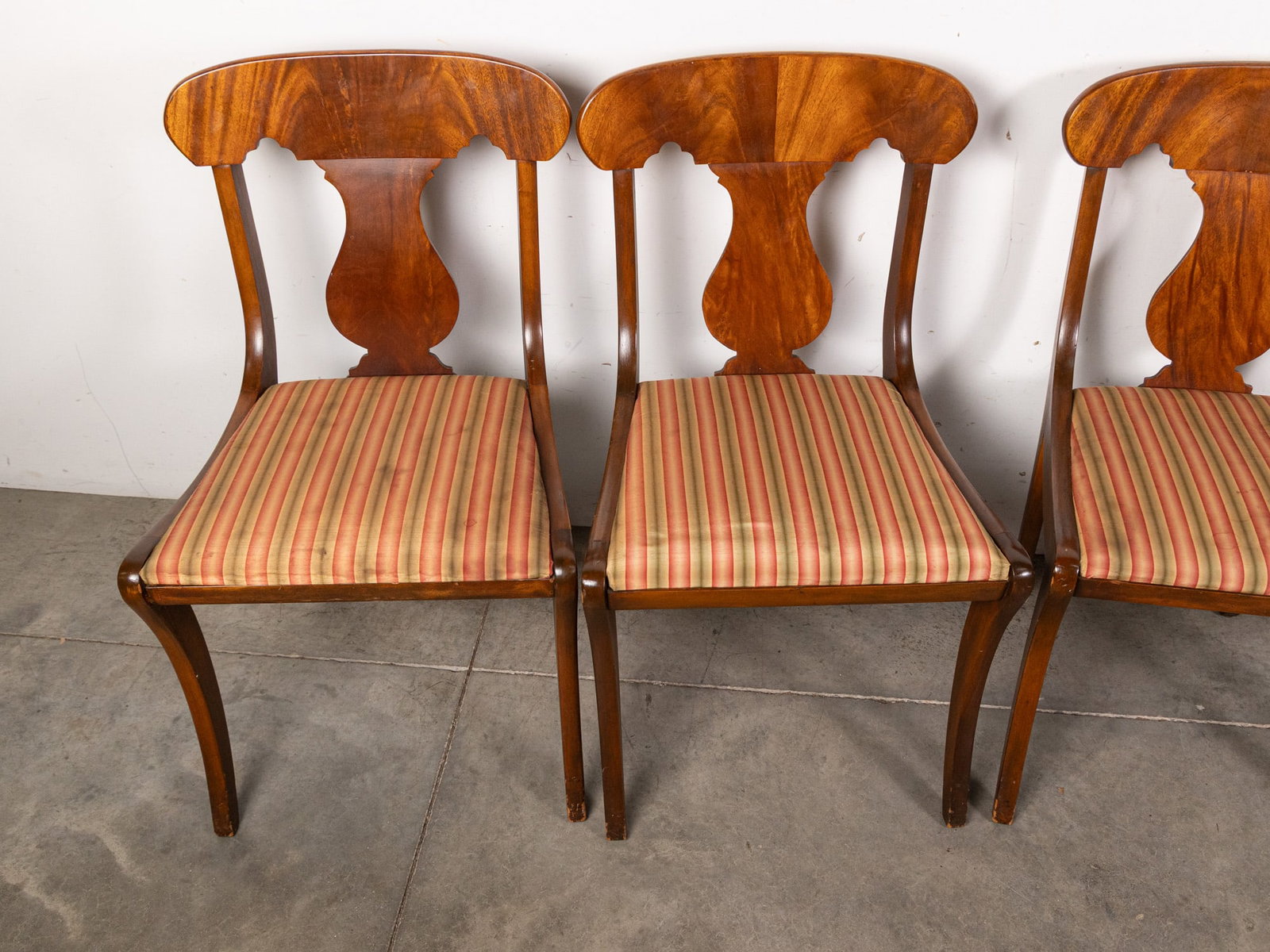 Set of Six Vintage Dining Chairs - 3