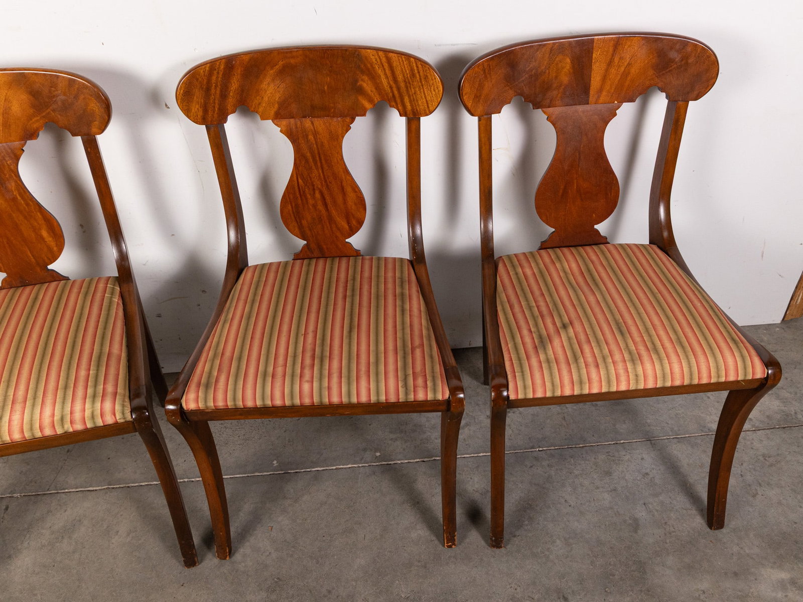 Set of Six Vintage Dining Chairs - 4