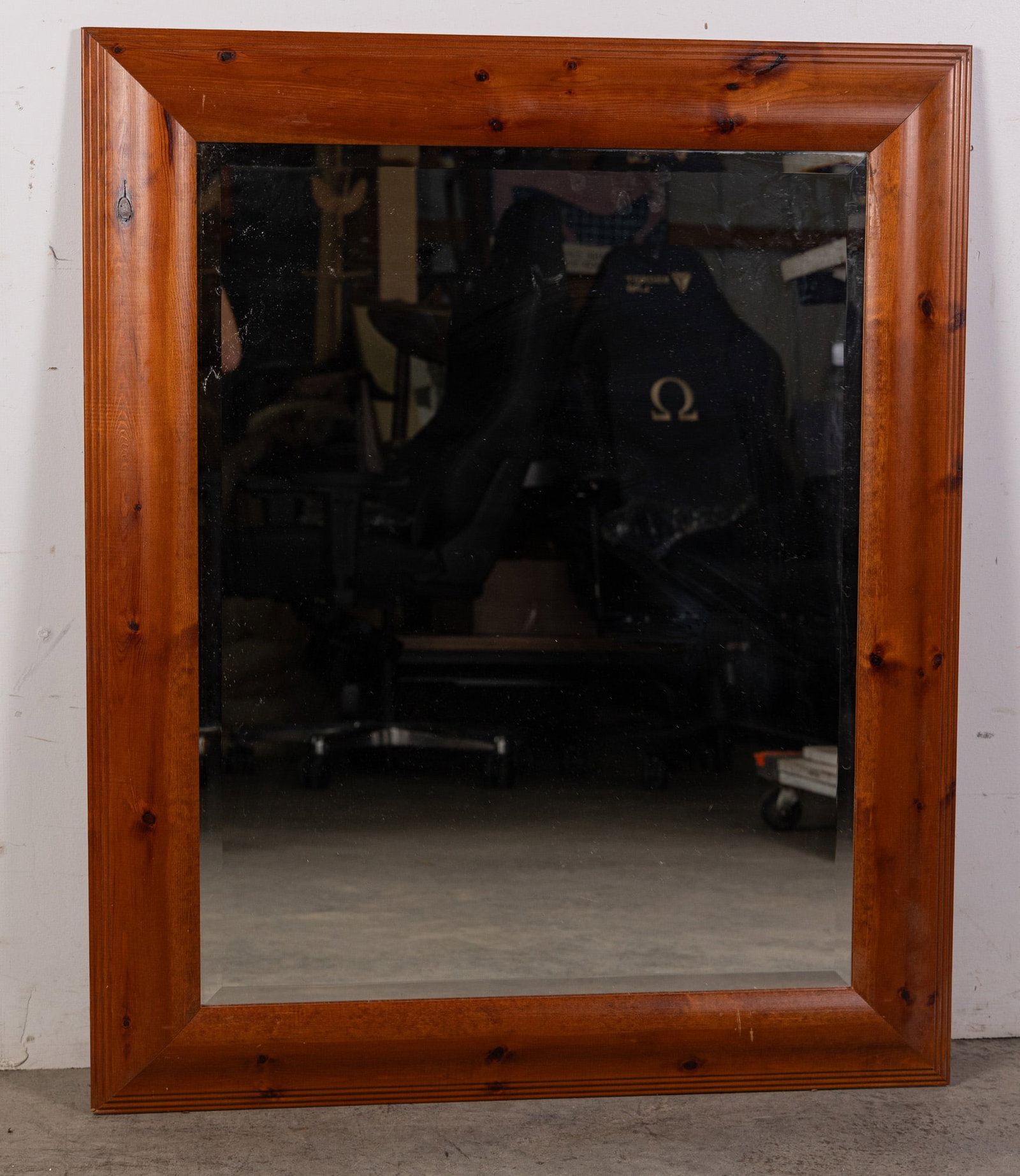 Honey Toned Pine Wall Mirror: Honey Toned Pine Wall Mirror Size 22" x 28" Literature Brooks Auction – Online Auction Terms & Conditions Contact: (856) 694-2960 | info@brooks.auction READ BEFORE YOU BID: We want you to feel