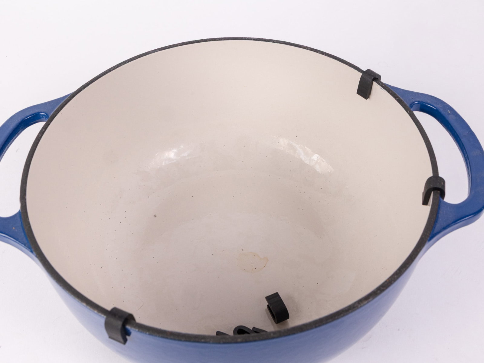 Lodge 6 qt Royal Blue Enamel Dutch Oven - 4