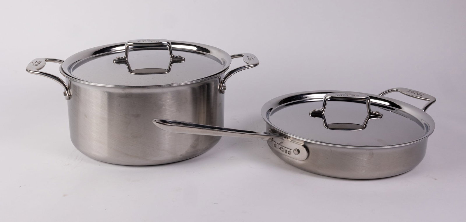 All Clad Stainless Steel Frying Pan and Pot: All Clad Stainless Steel Frying Pan and Pot Literature Brooks Auction – Online Auction Terms & Conditions Contact: (856) 694-2960 | info@brooks.auction READ BEFORE YOU BID: We want you to feel