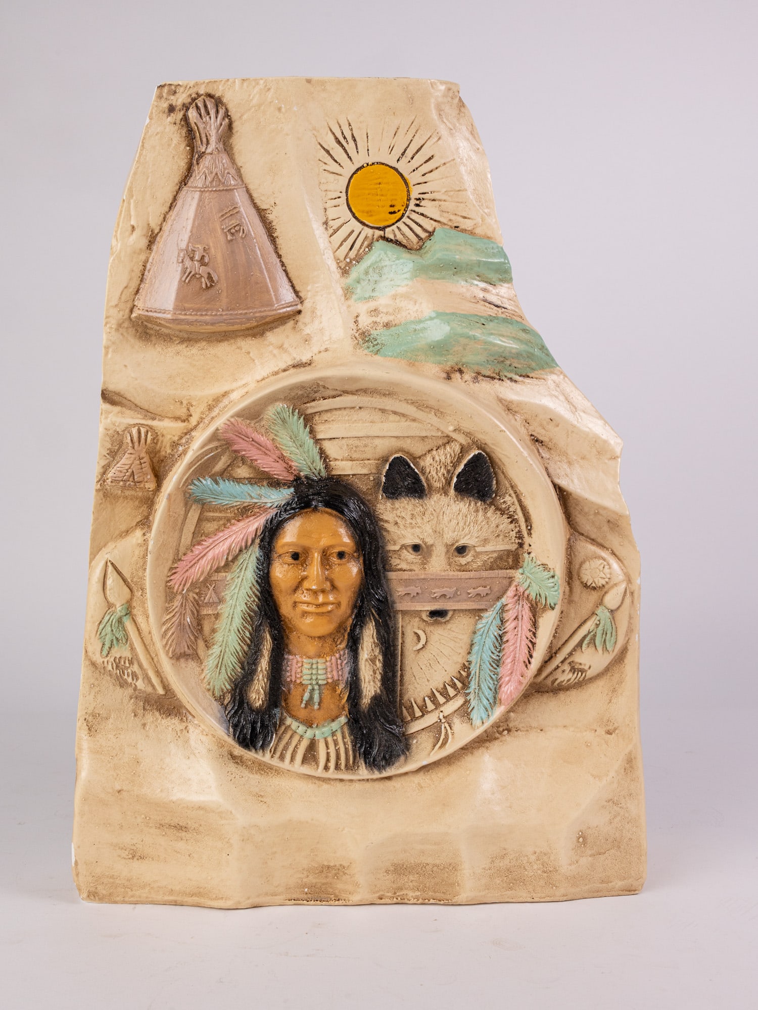 Vintage Native American Decorative Vessel: Vintage Native American Decorative Vessel Size 18" H Literature Brooks Auction – Online Auction Terms & Conditions Contact: (856) 694-2960 | info@brooks.auction READ BEFORE YOU BID: We want you