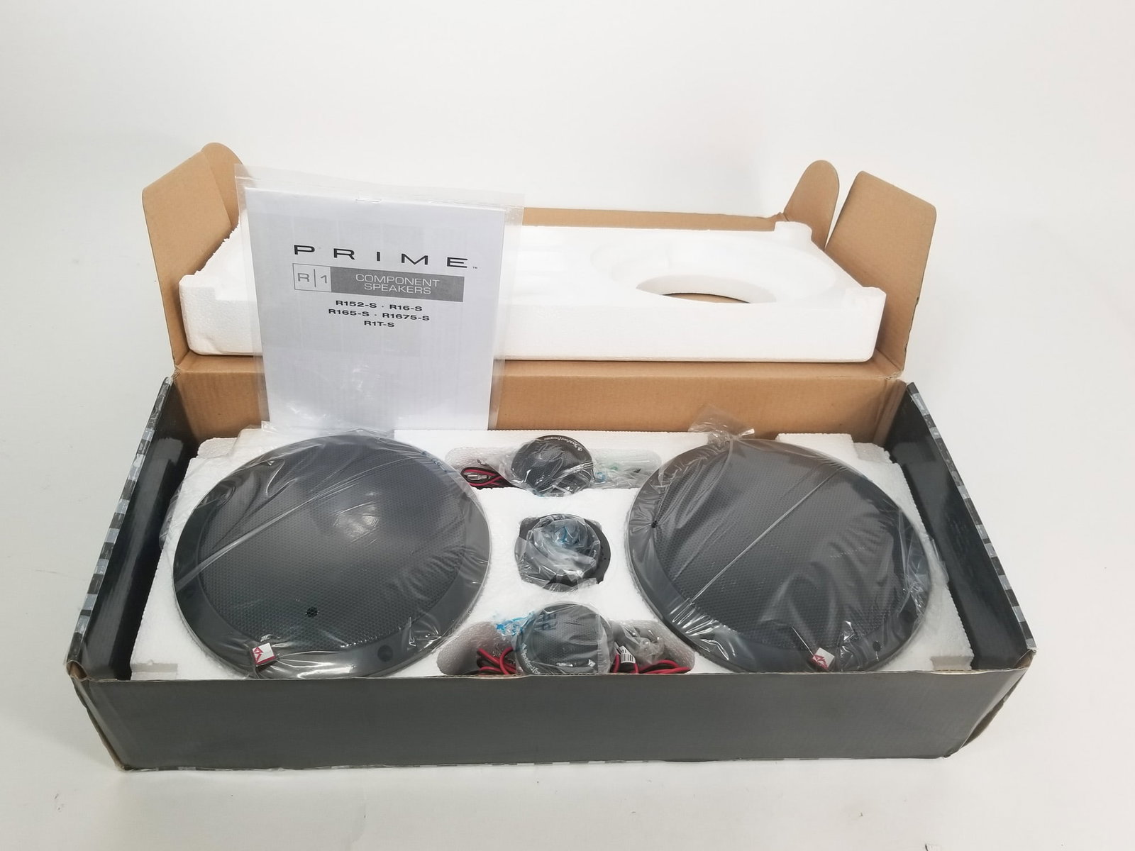 New Rockford Fosgate R1675-S 6.75” 2-Way Coaxial Car Speakers Pair - 3