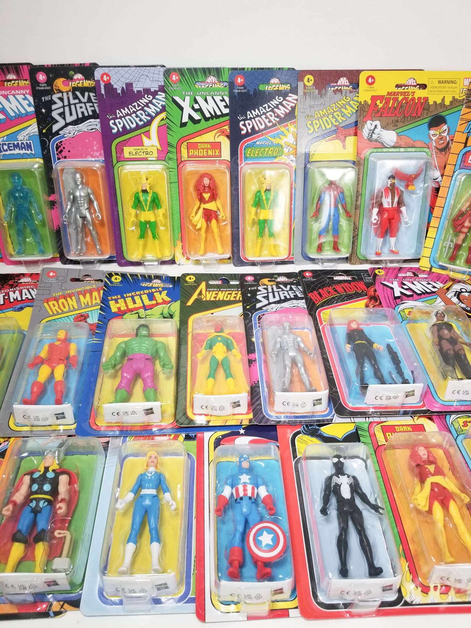 Kenner Marvel Legends Retro Action Figures IOB - 4