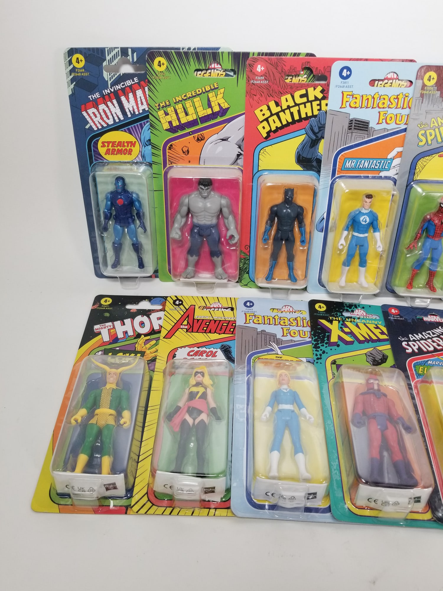 Kenner Marvel Legends Retro Action Figures IOB - 2