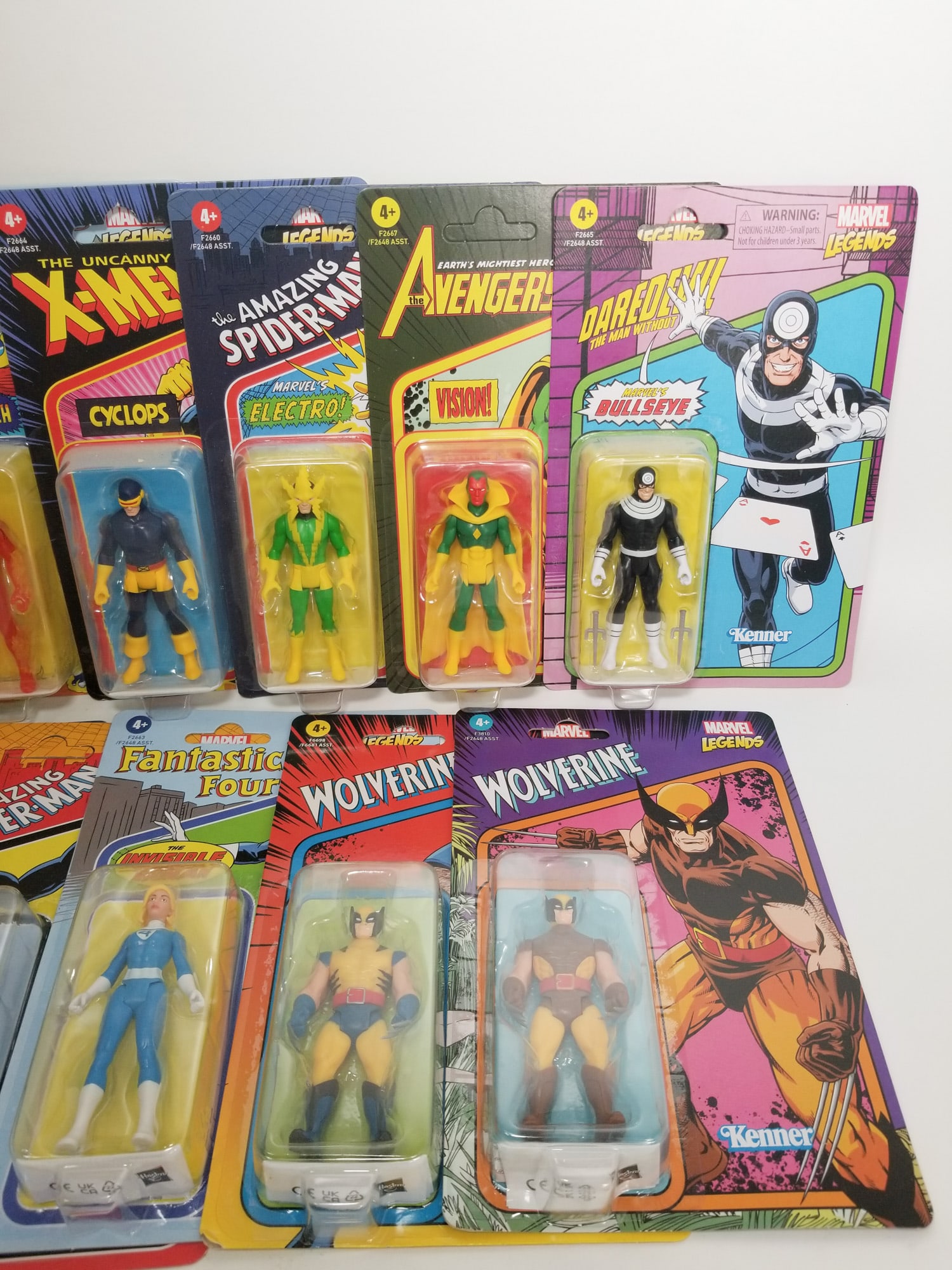 Kenner Marvel Legends Retro Action Figures IOB - 4