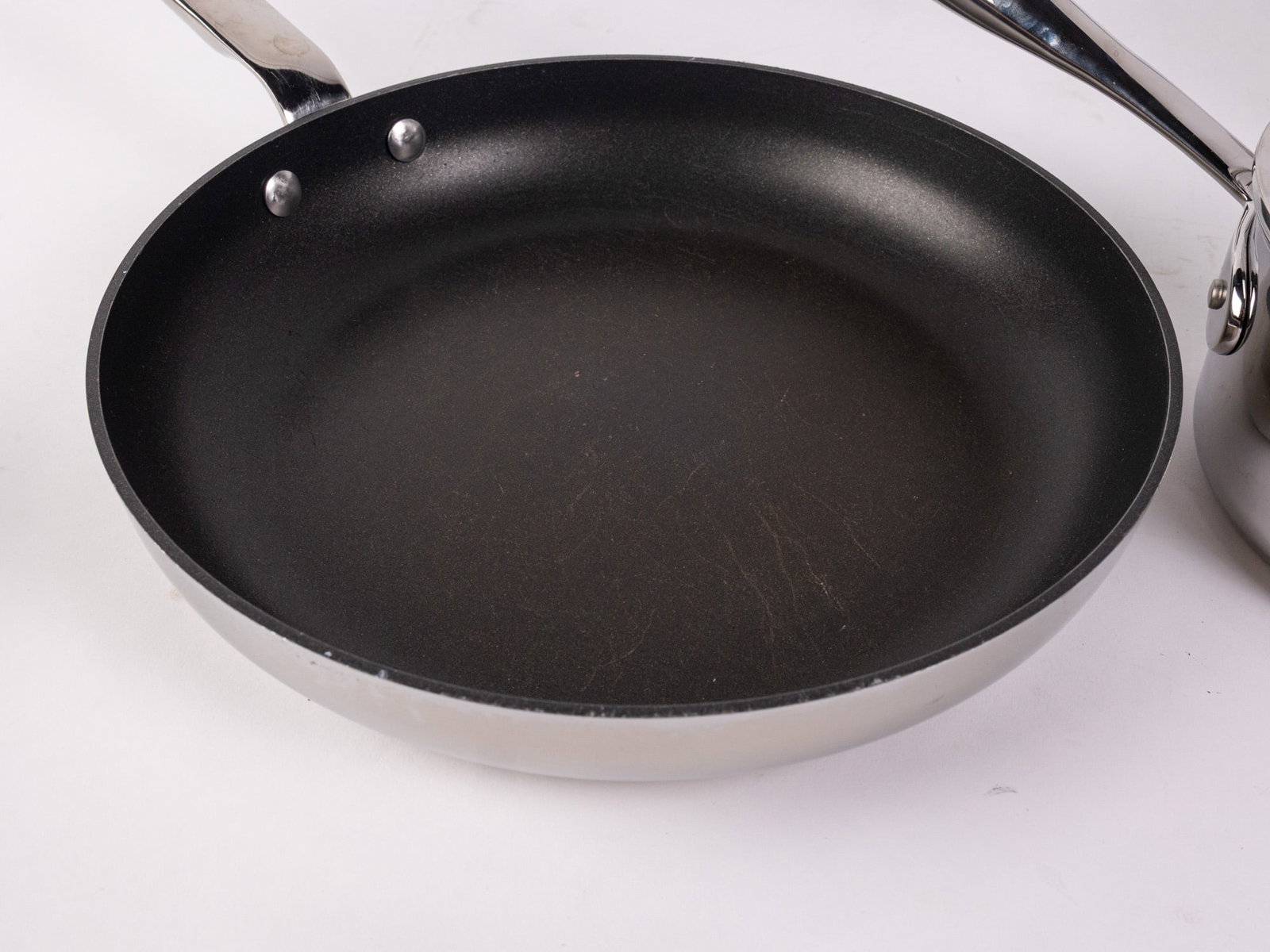 Three Pieces of William Sonoma Stainless Steel Hermoclad by Heston Cookware - 3