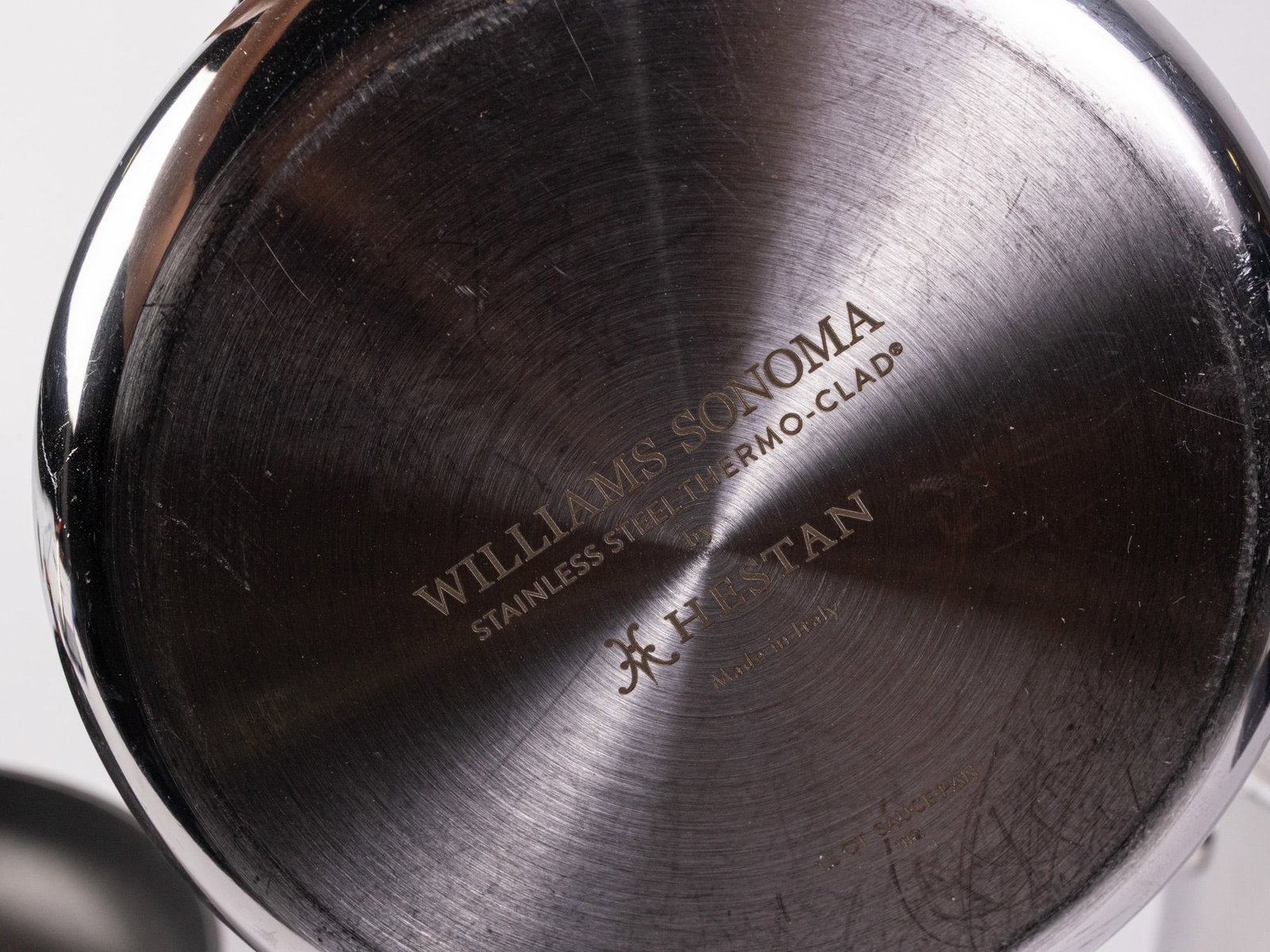 Three Pieces of William Sonoma Stainless Steel Hermoclad by Heston Cookware - 6