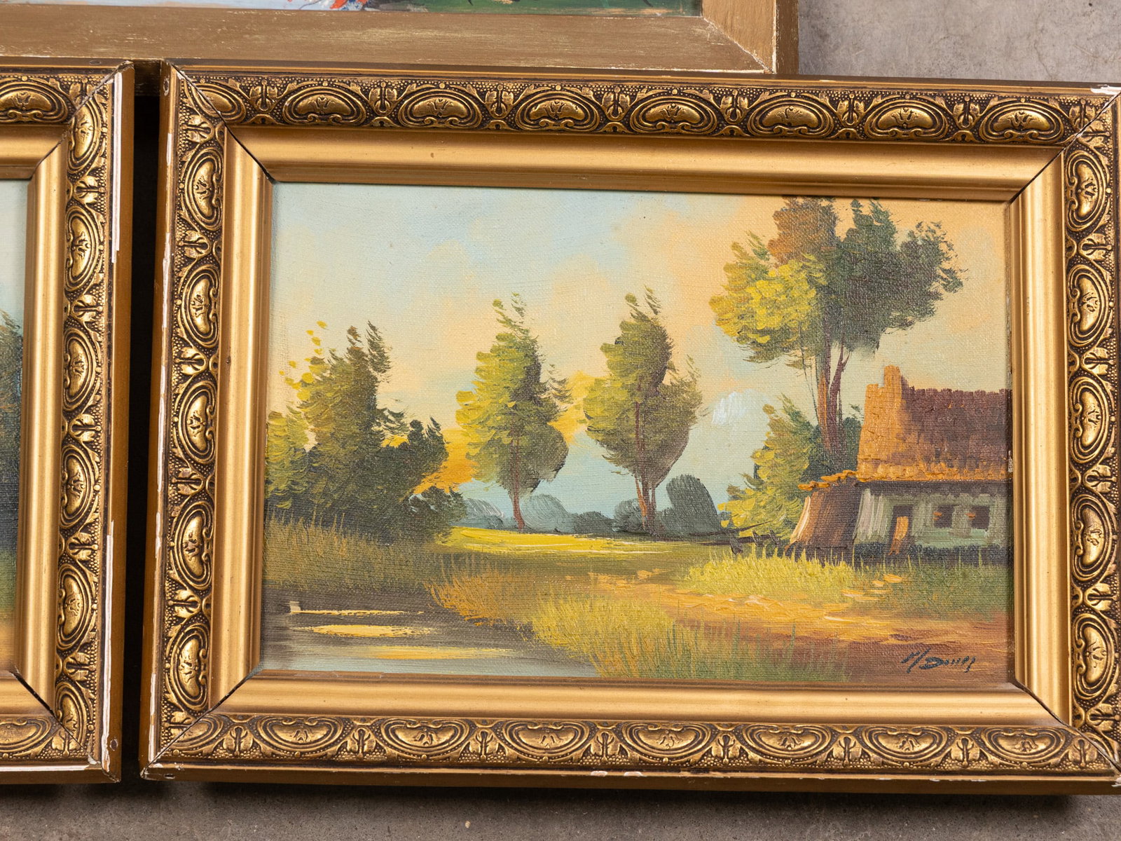 Three Original Oil Paintings - 4