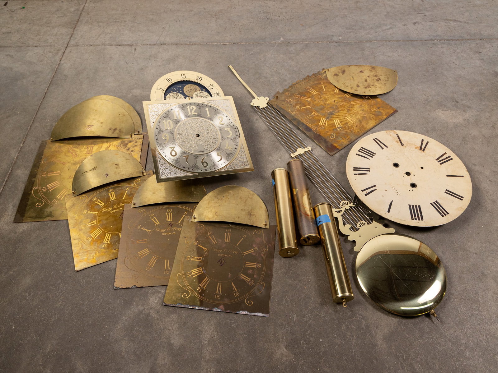 Assorted Grandfather Clock Parts (1 of 5)