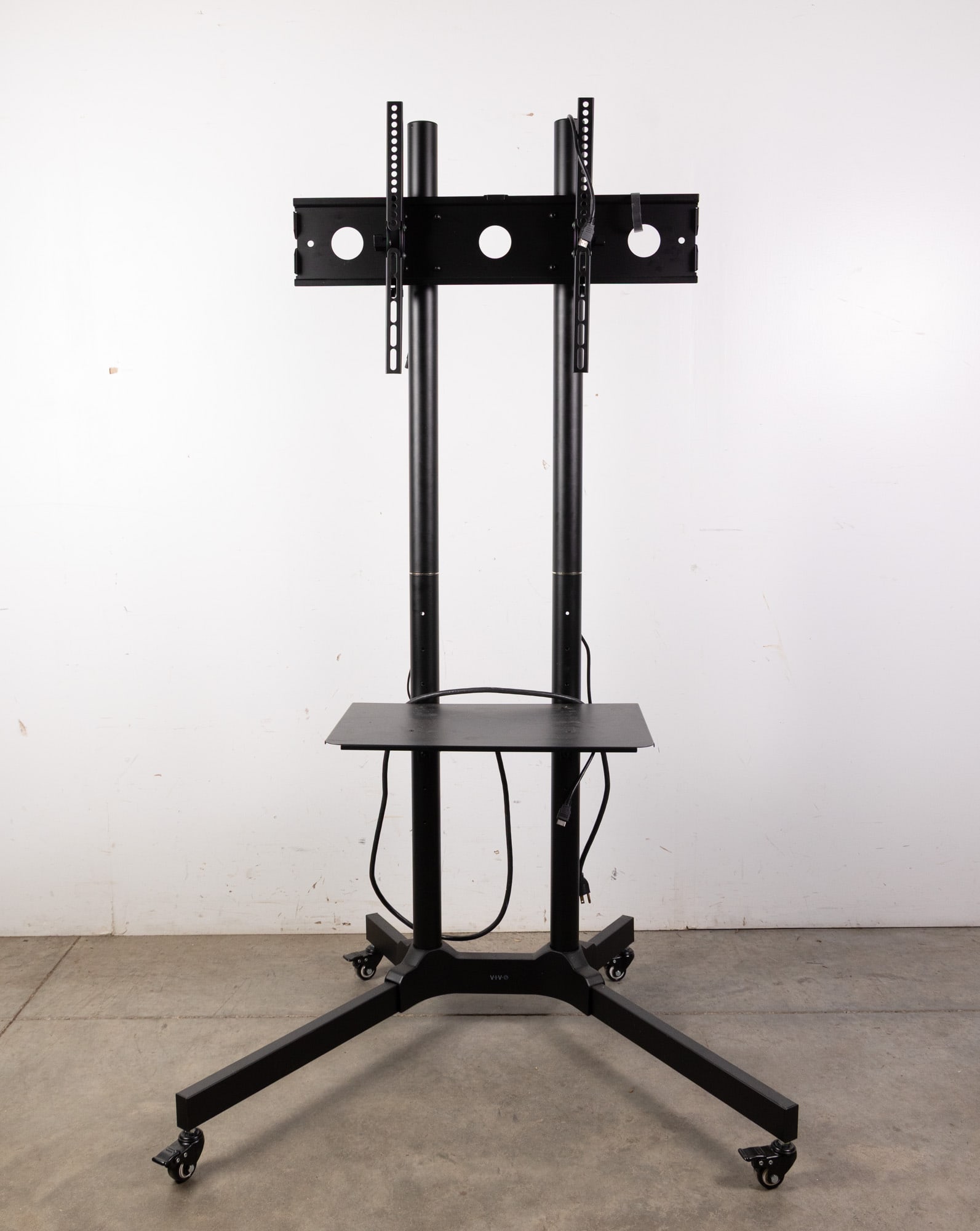 Mobile Rolling Adjustable Height TV Stand: Mobile Rolling Adjustable Height TV Stand Size 61" H Literature Brooks Auction – Online Auction Terms & Conditions Contact: (856) 694-2960 | info@brooks.auction READ BEFORE YOU BID: We want you