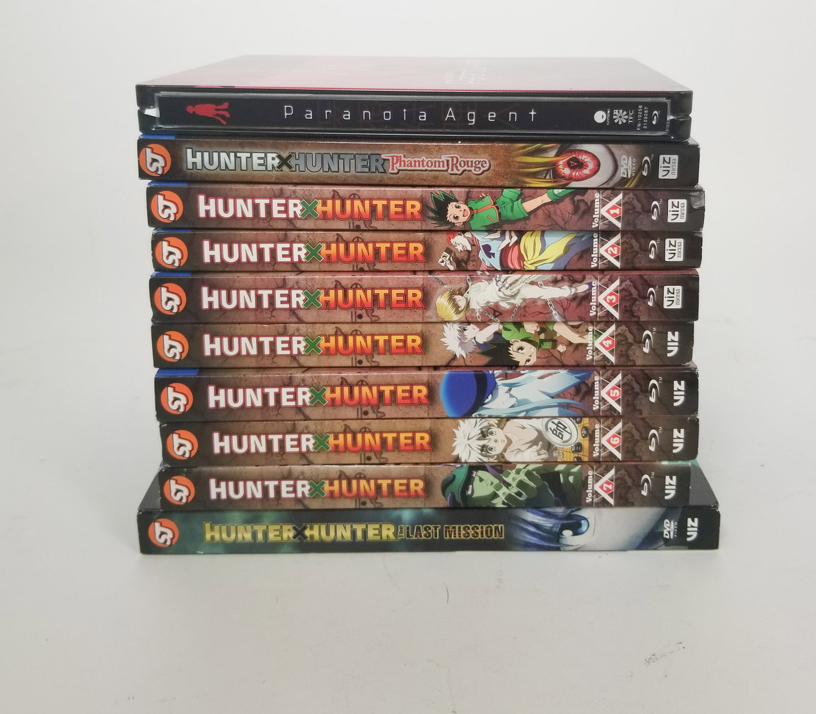 Hunter x Hunter 2011 Complete DVD Set Volumes 1-7: Hunter x Hunter 2011 Complete DVD Set Volumes 1-7 Size 7" x 12" x 12" Literature Brooks Auction – Online Auction Terms & Conditions Contact: (856) 694-2960 | info@brooks.auction READ BEFORE