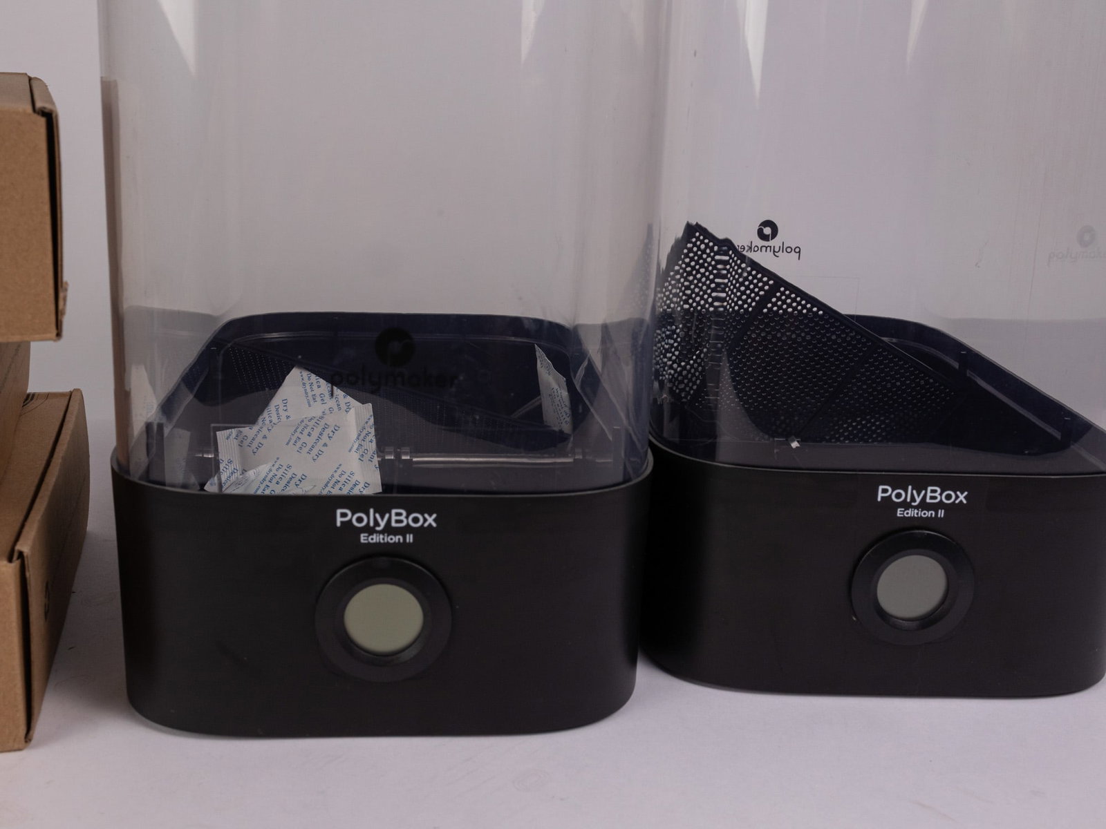 Pair of Polymaker Polyboxes and Assorted Filament - 4