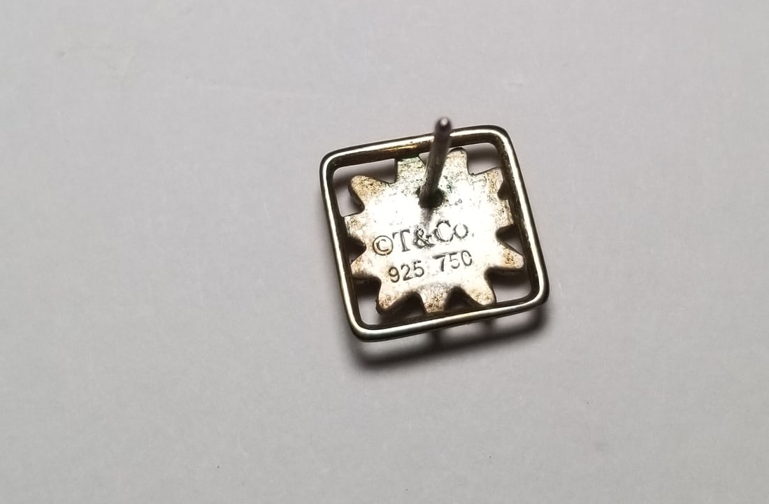 Tiffany and Co Two Toned Earrings - 4