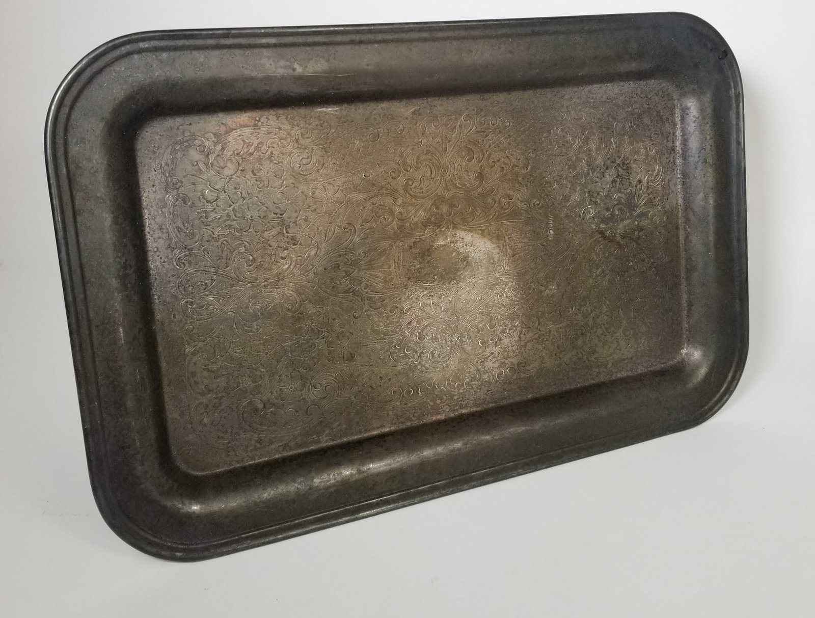Two Silver Plate Trays - 2