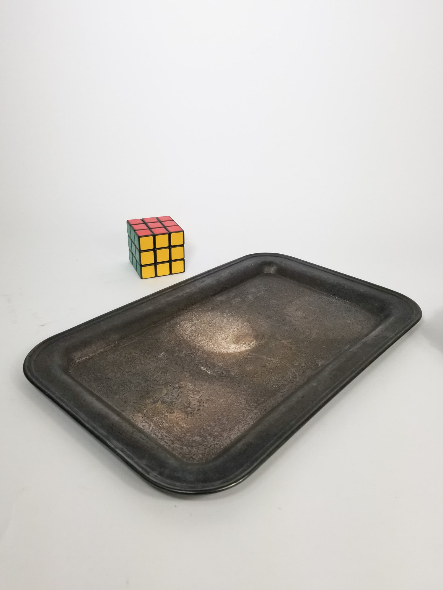Two Silver Plate Trays - 3