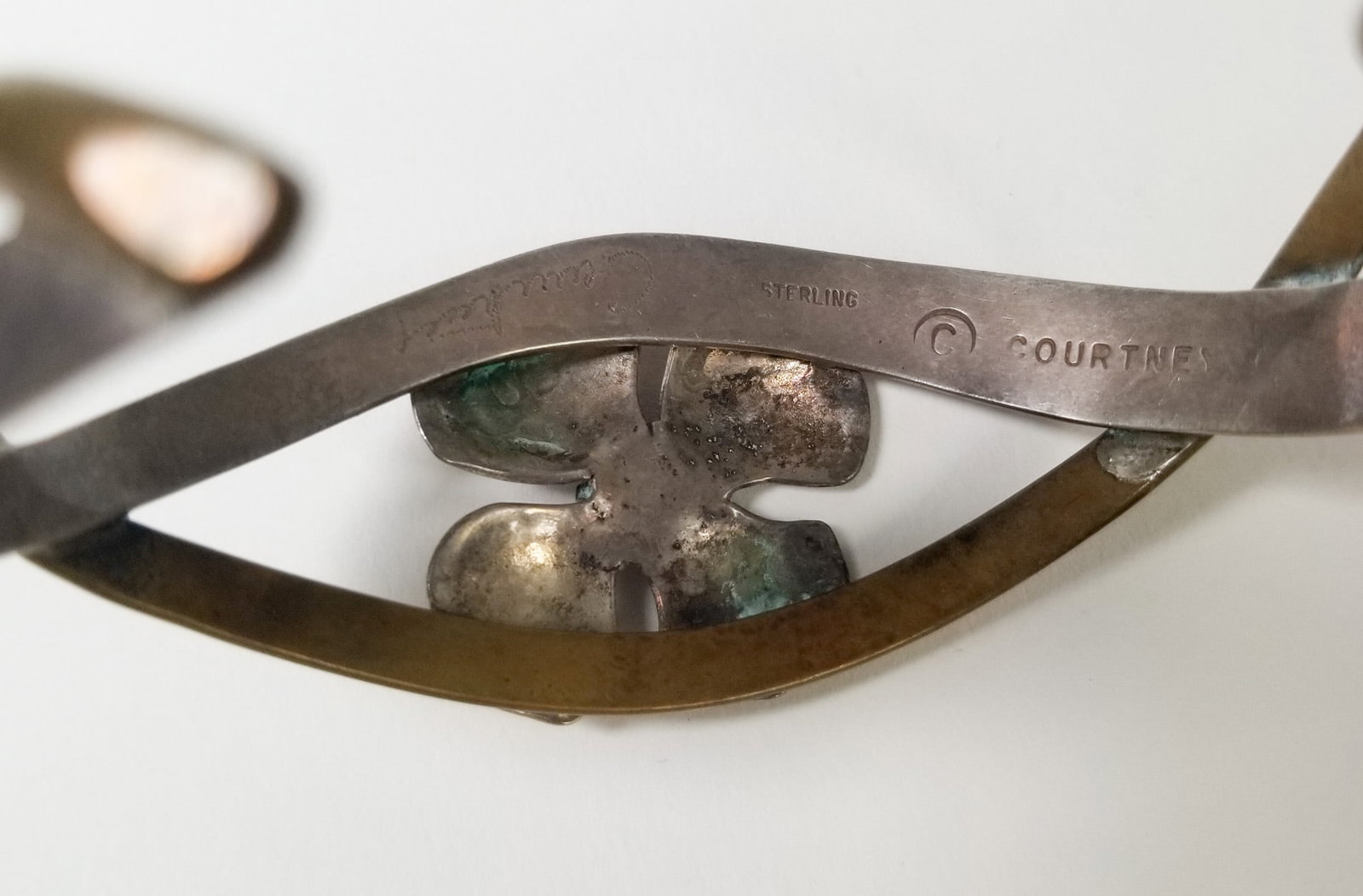 Five Sterling Silver Bangles - 3
