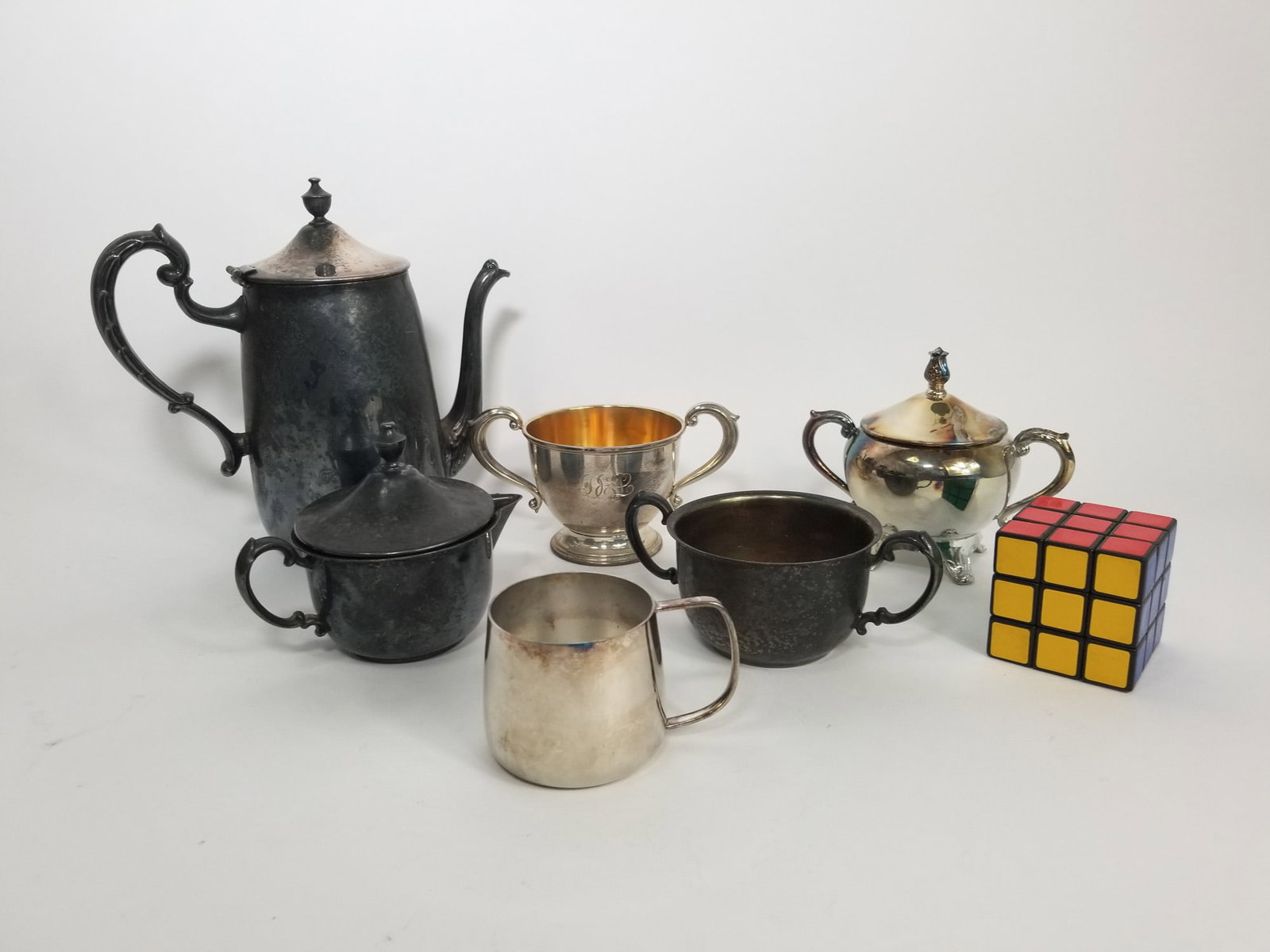 Silver Plate Coffee/Tea Service - 2
