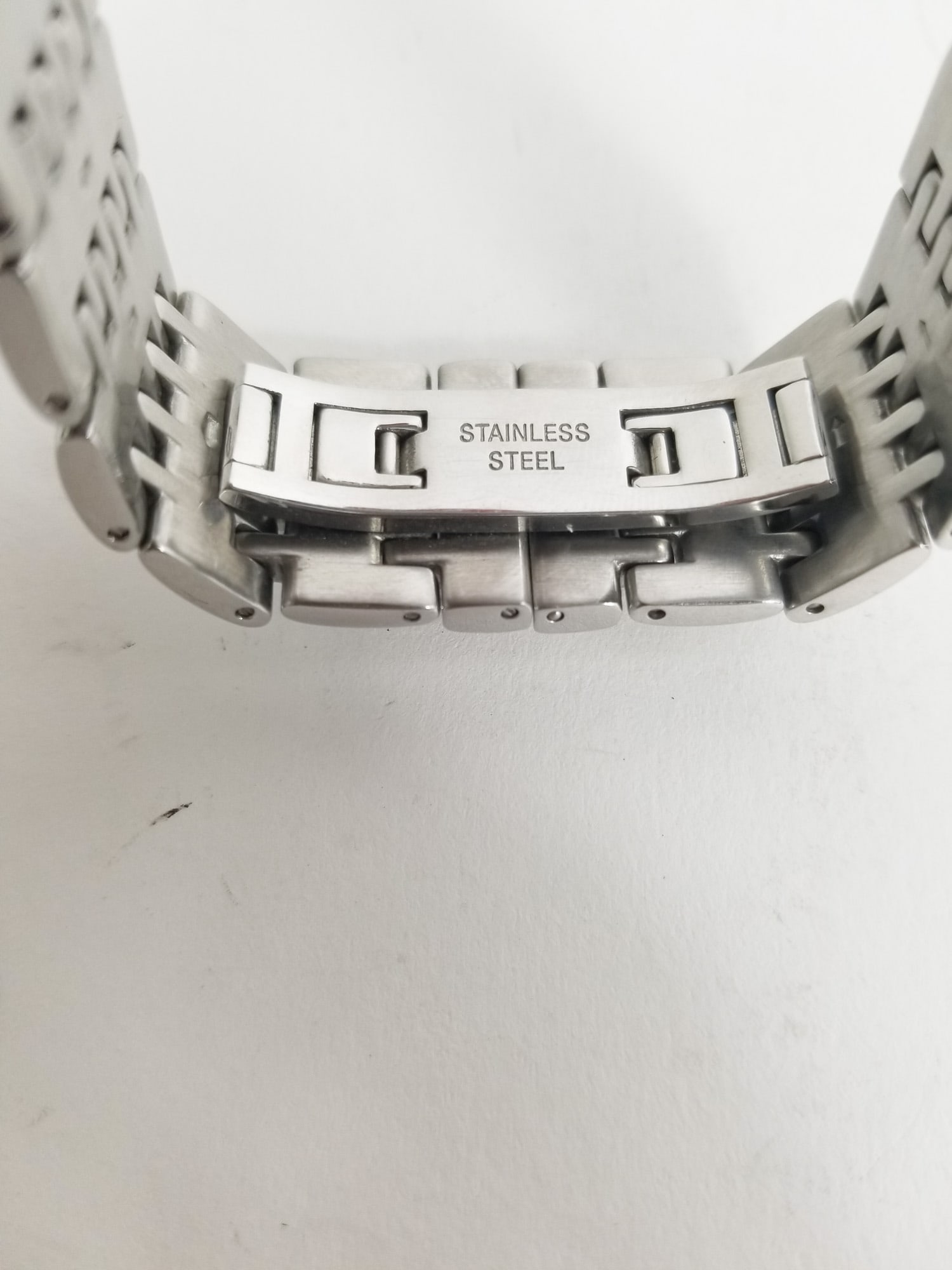 Croton Japan Movement Rectangular Bezel Mens Watch - 3
