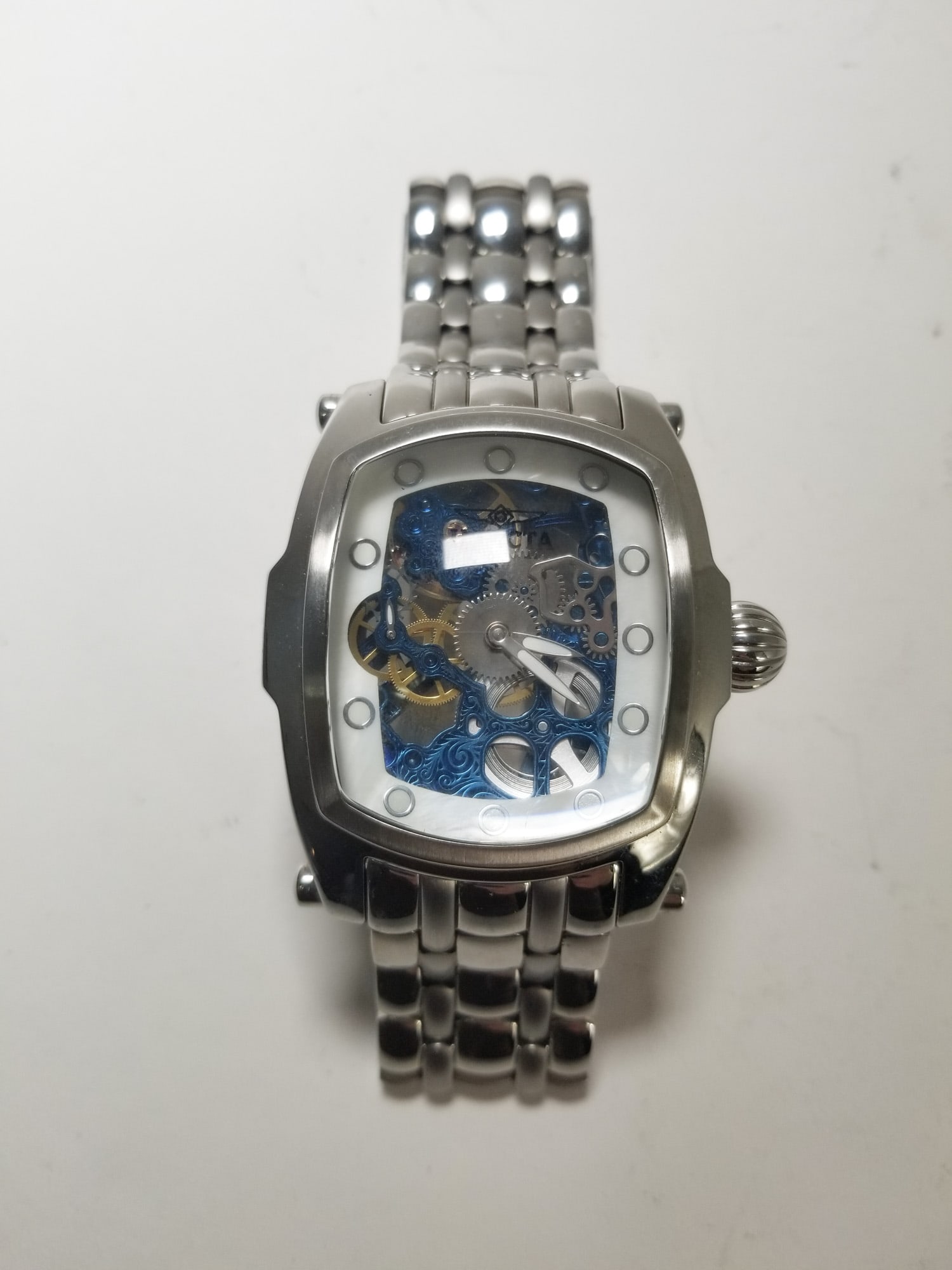 Invicta Lupah Men’s Watch 1092 Skeleton Dial (1 of 4)