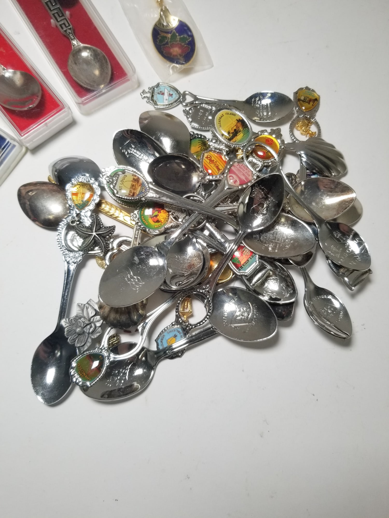 Collectable Spoons From Different Countries and States - 4