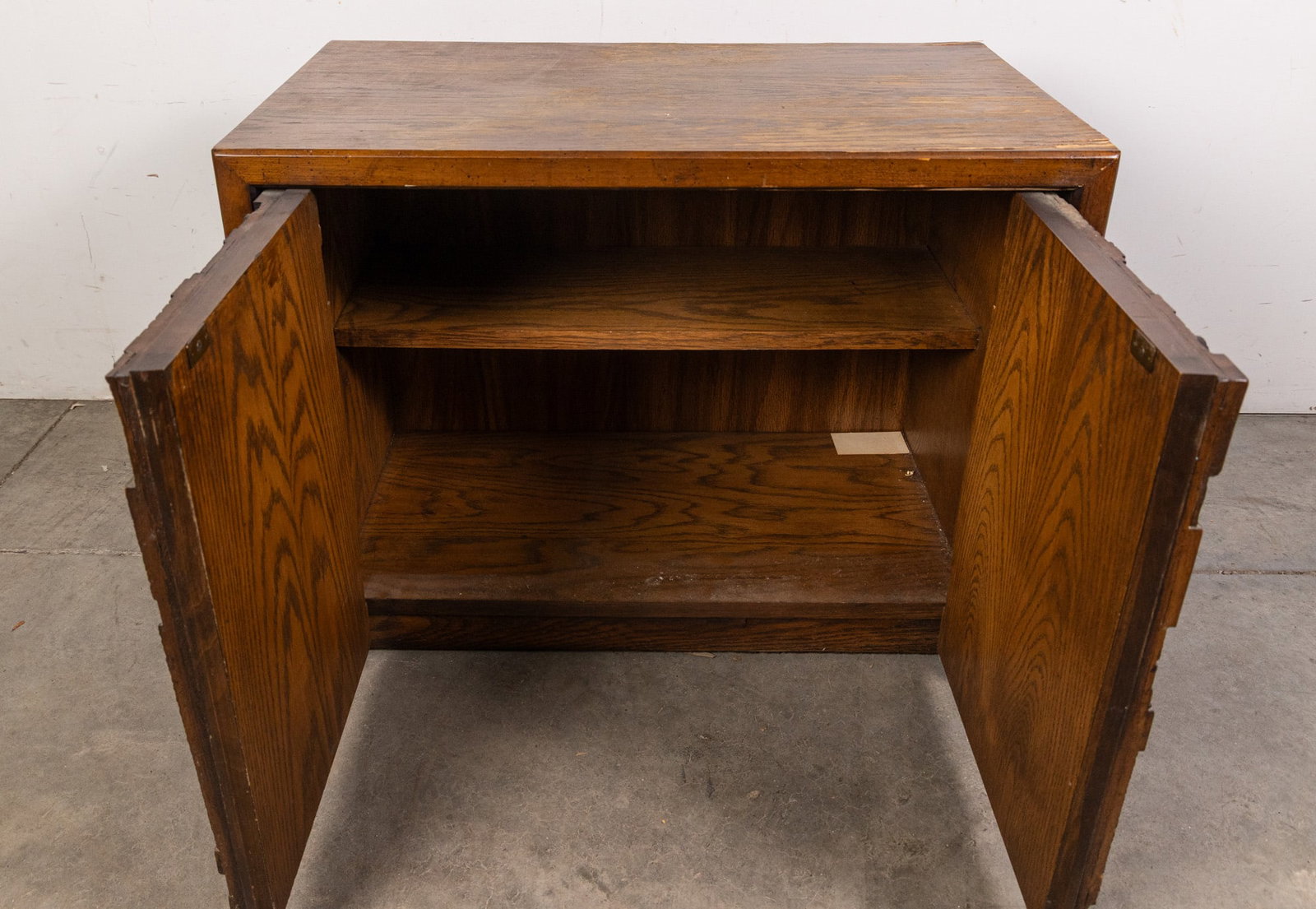 Lane Facade "Pueblo" Brutalist Nightstand - 5