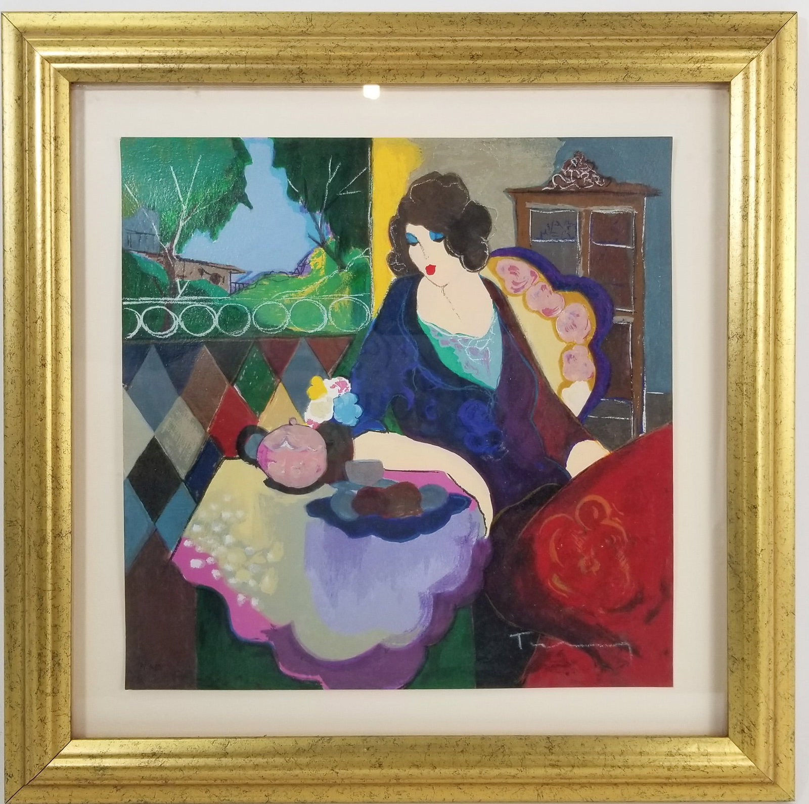 Itzchak Tarkay "Solitude" 8/350 Serigraph w/ COA: Itzchak Tarkay "Solitude" 8/350 Serigraph w/ COA Size 11 1/2" x 11 3/4" Literature Brooks Auction – Online Auction Terms & Conditions Contact: (856) 694-2960 | info@brooks.auction READ BEFORE