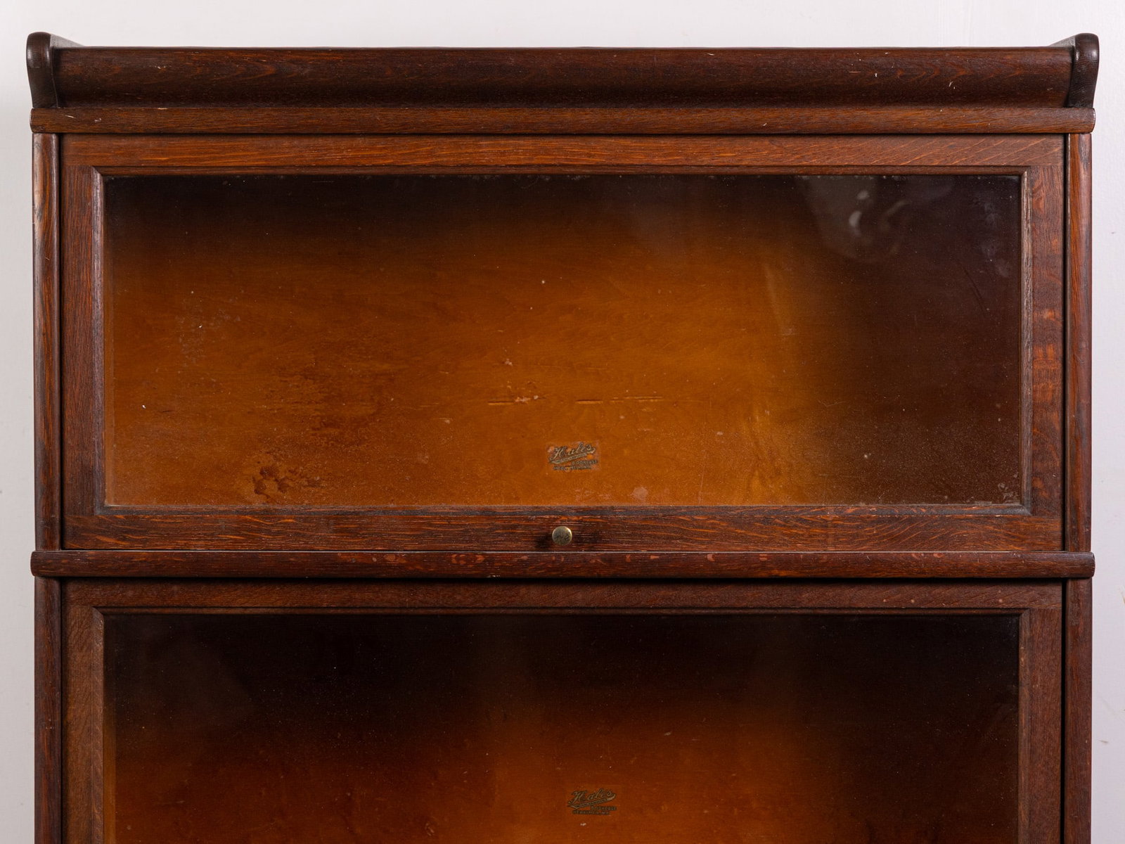Antique Hale Barrister Bookcase - 2