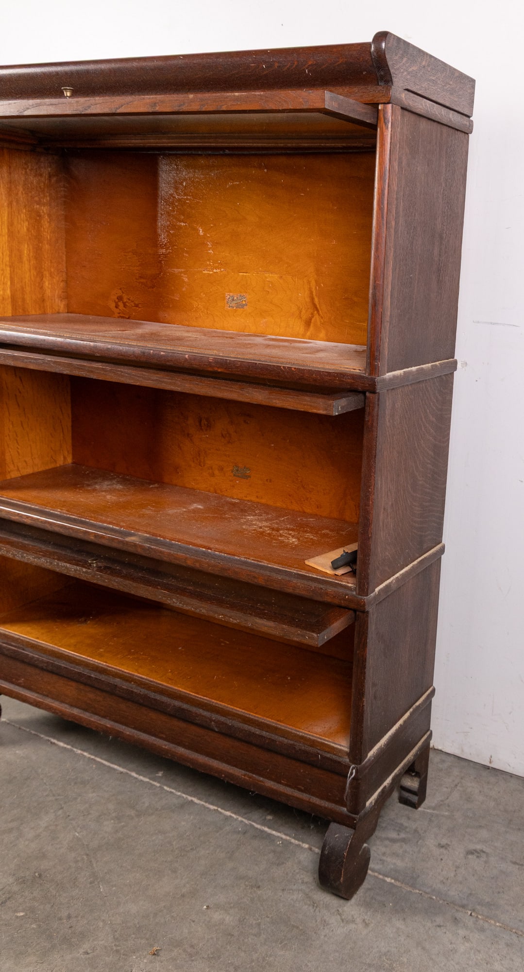 Antique Hale Barrister Bookcase - 6