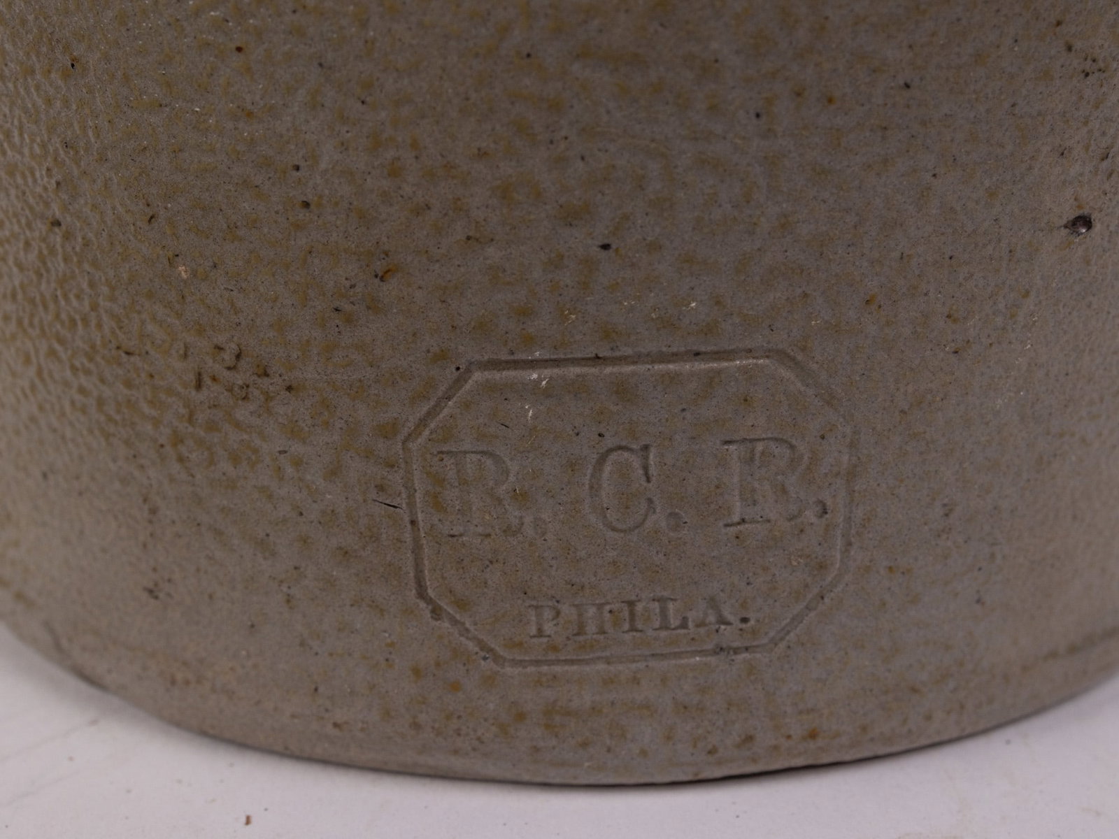 Richard C. Remmey Cobalt Decorated Salt Glazed Stoneware Crock with Lid - 6
