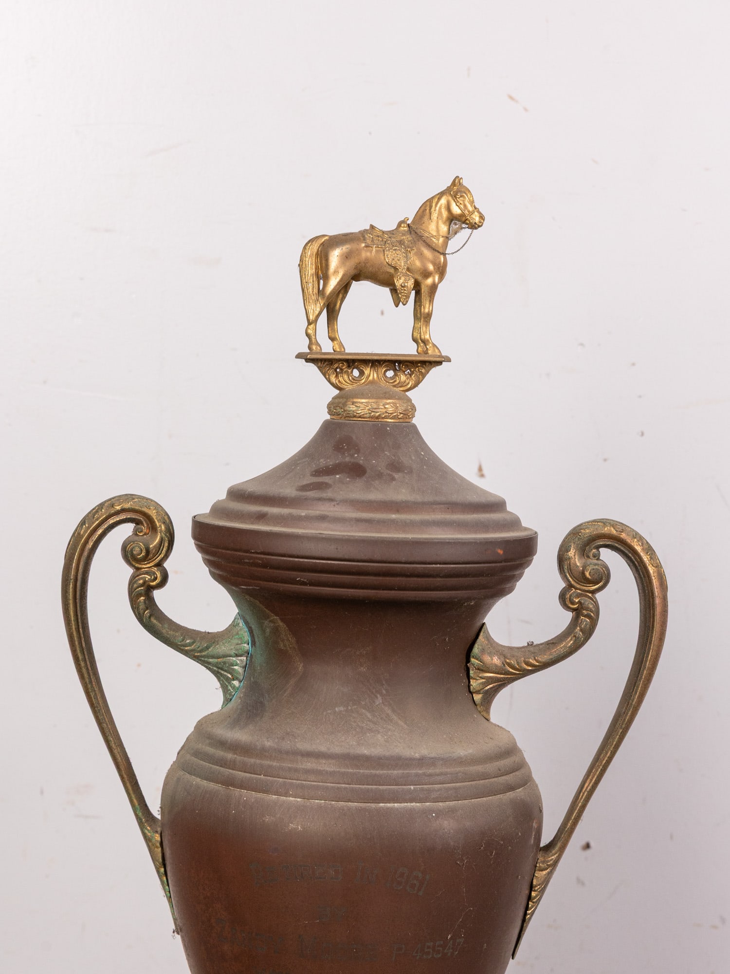 Extra Large Vintage Copper Trophy - 2