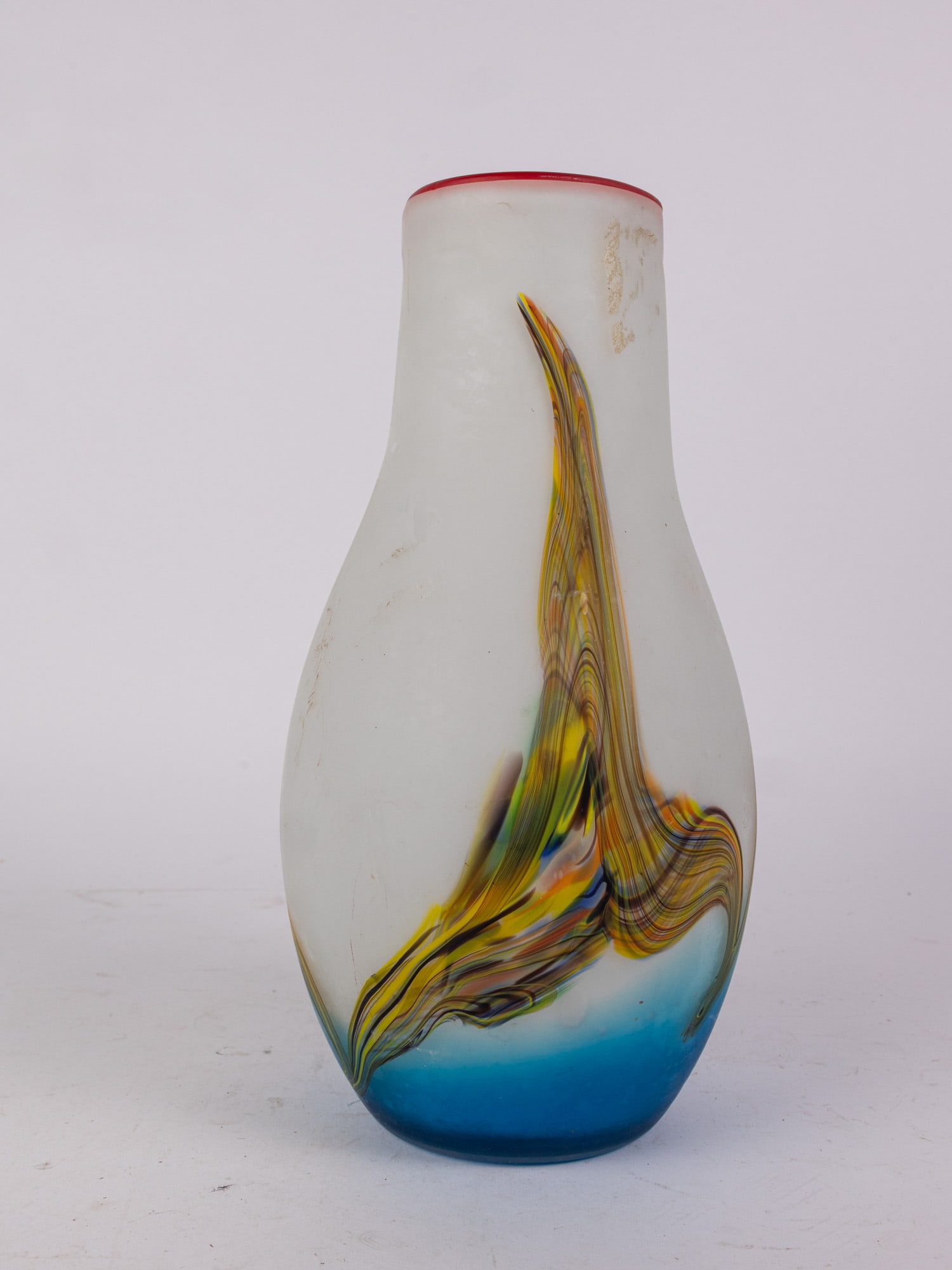 Multi-Color Art Glass Vase: Multi-Color Art Glass Vase Size 14" H Literature Brooks Auction – Online Auction Terms & Conditions Contact: (856) 694-2960 | info@brooks.auction READ BEFORE YOU BID: We want you to feel