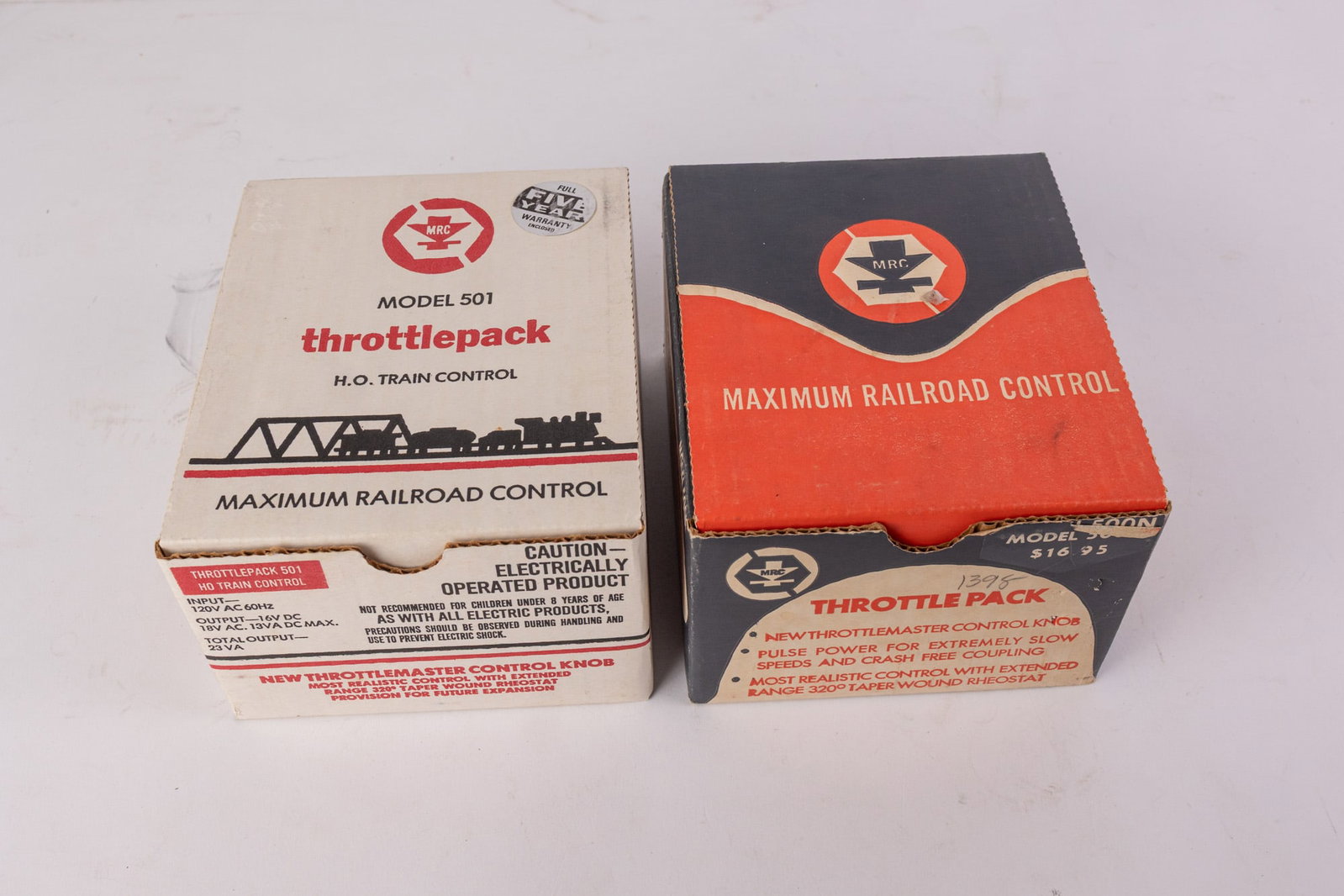Pair of Railway Accessories: Lehmann Gross Bahn 50081 Amp Transformer - Model Rectifier Corporation Throttle Pack 500n Size 4" x 7" x 6" Literature Brooks Auction – Online Auction Terms & Conditions Contact: (856) 694-2960